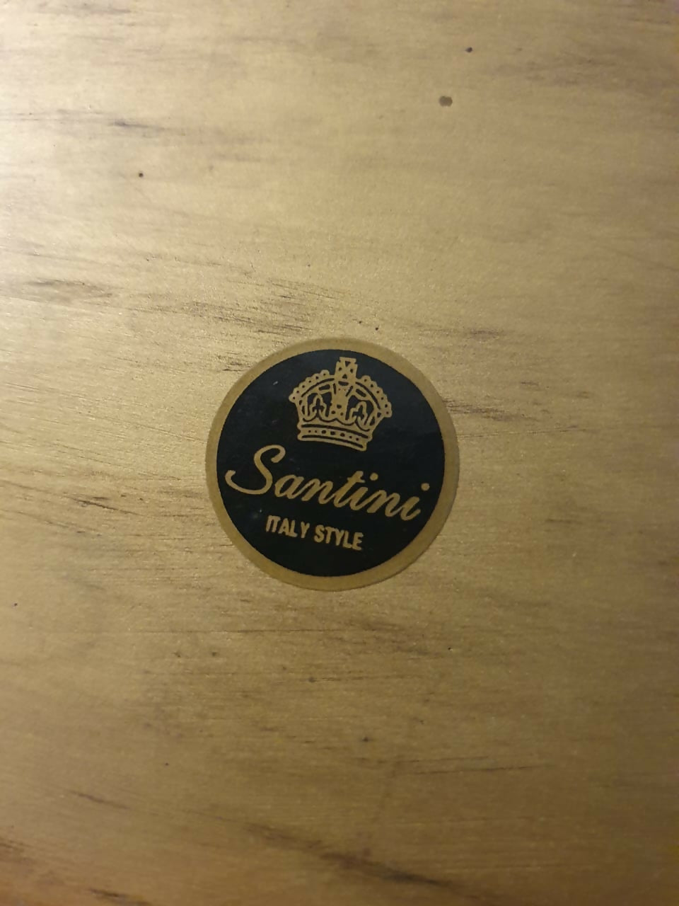 Maravilhoso conjunto italiano para servir frutas secas, Santini. Incrível!