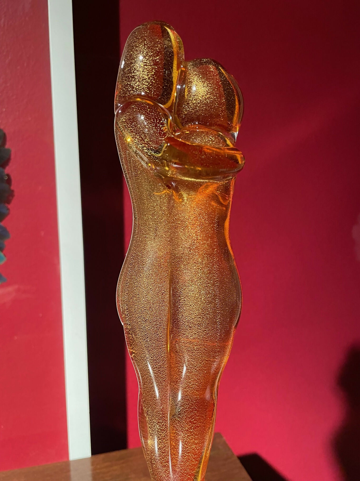 Escultura murano de Giuliano Tosi "Os Amantes"