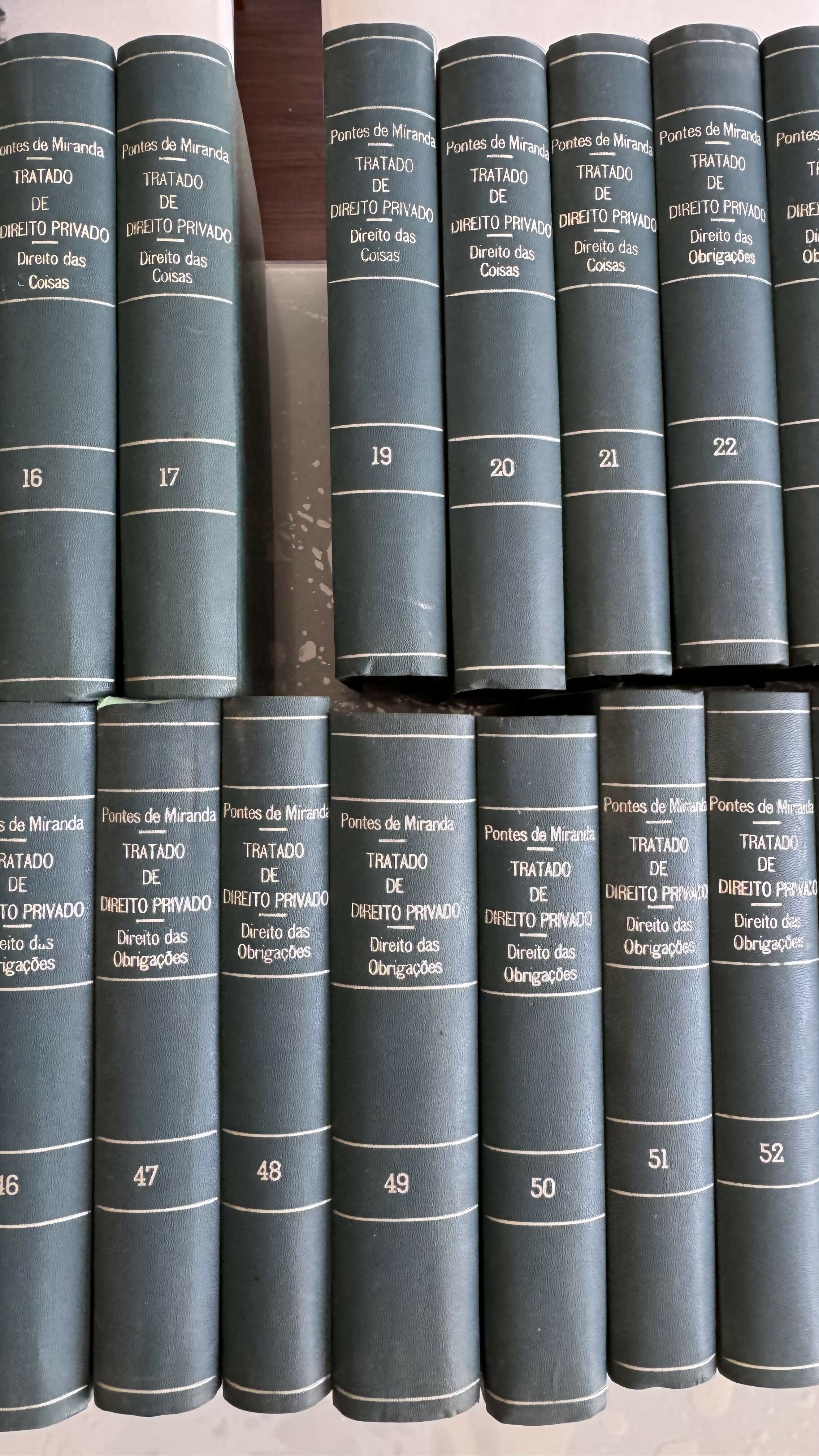 Coleção Tratado De Direito Privado - Pontes De Miranda - 59 Vols - Rubricados Pelo Autor