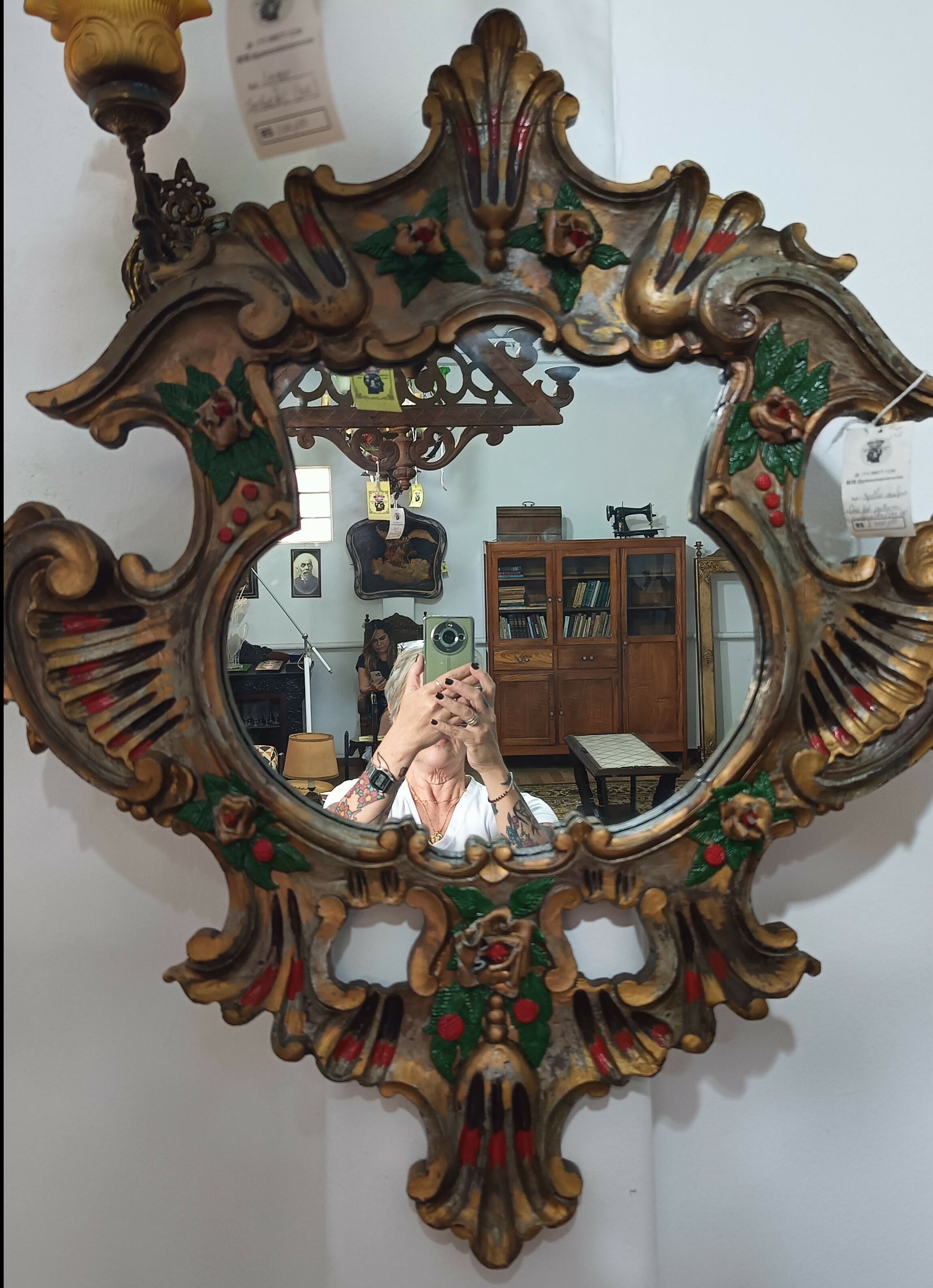 Espelho estilo barroco