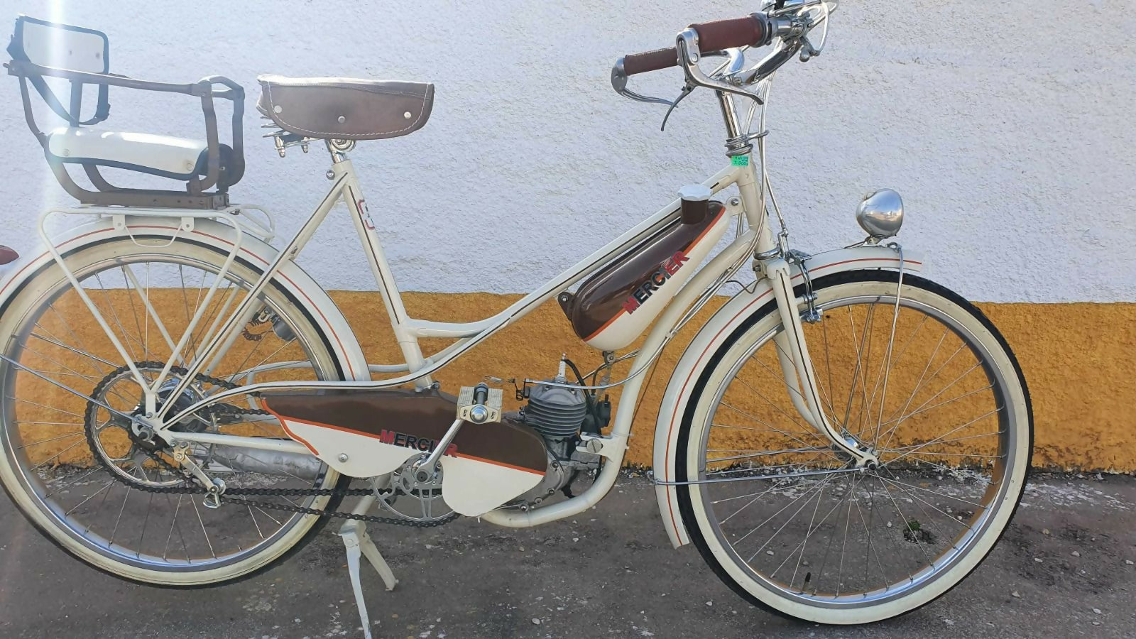 Mobilete Mercier Anos 50 Convertida para Bicicleta Elétrica