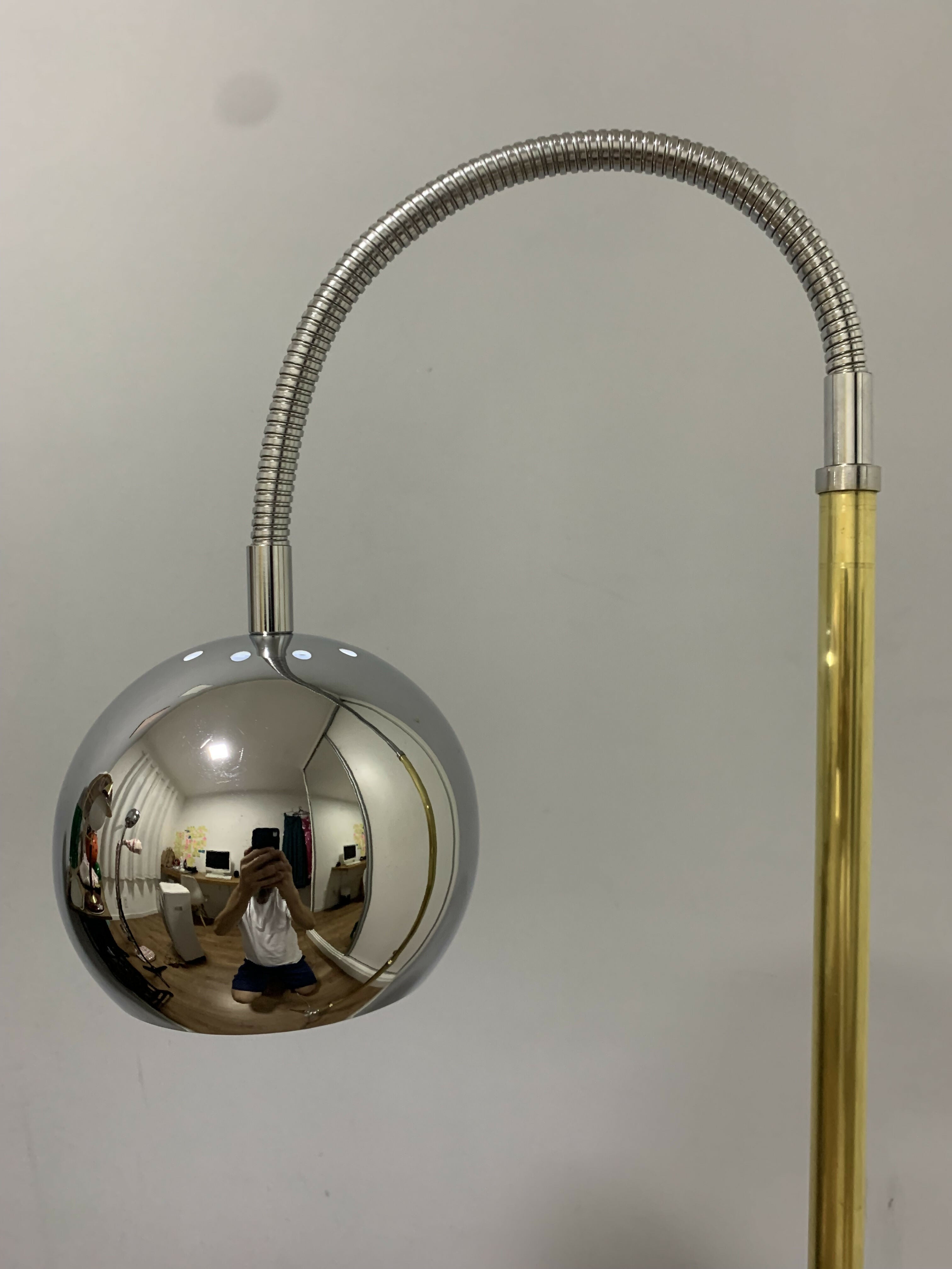 Luminária de piso década 60/70