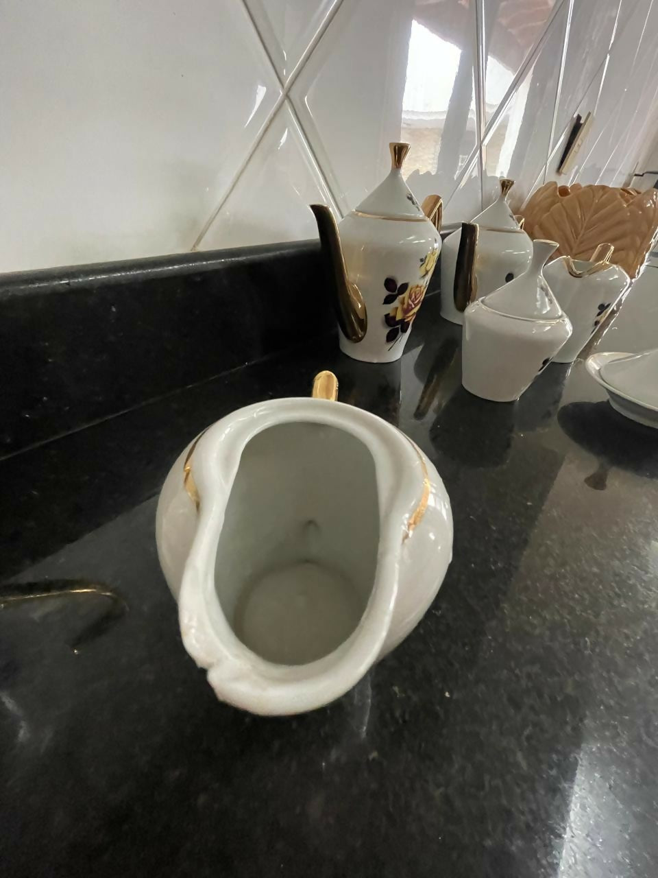 Bule e leiteira Rami