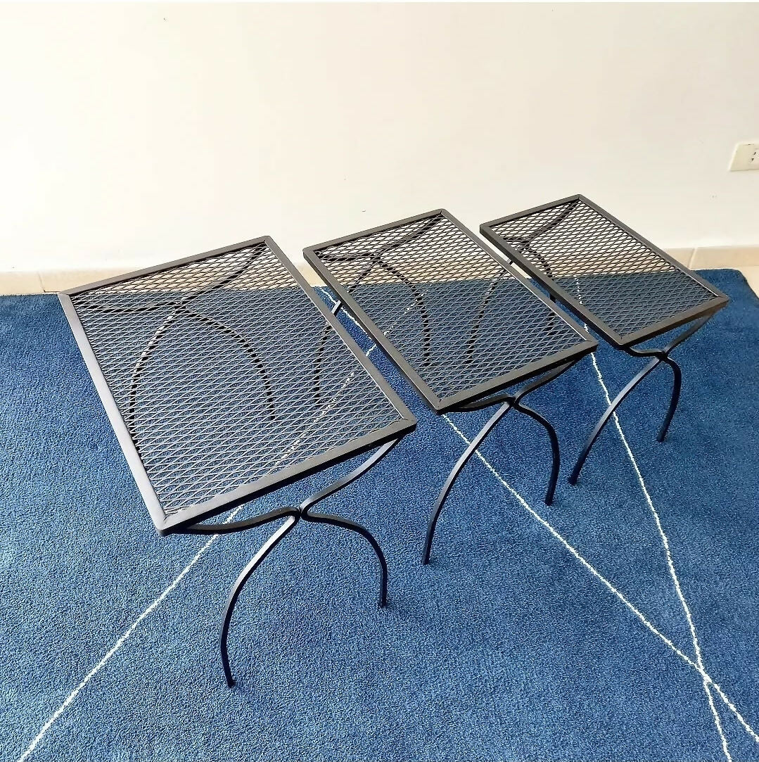 MESAS NINHO EM FERRO ANOS 50 (DESIGNER MAURIZIO TEMPESTINI)