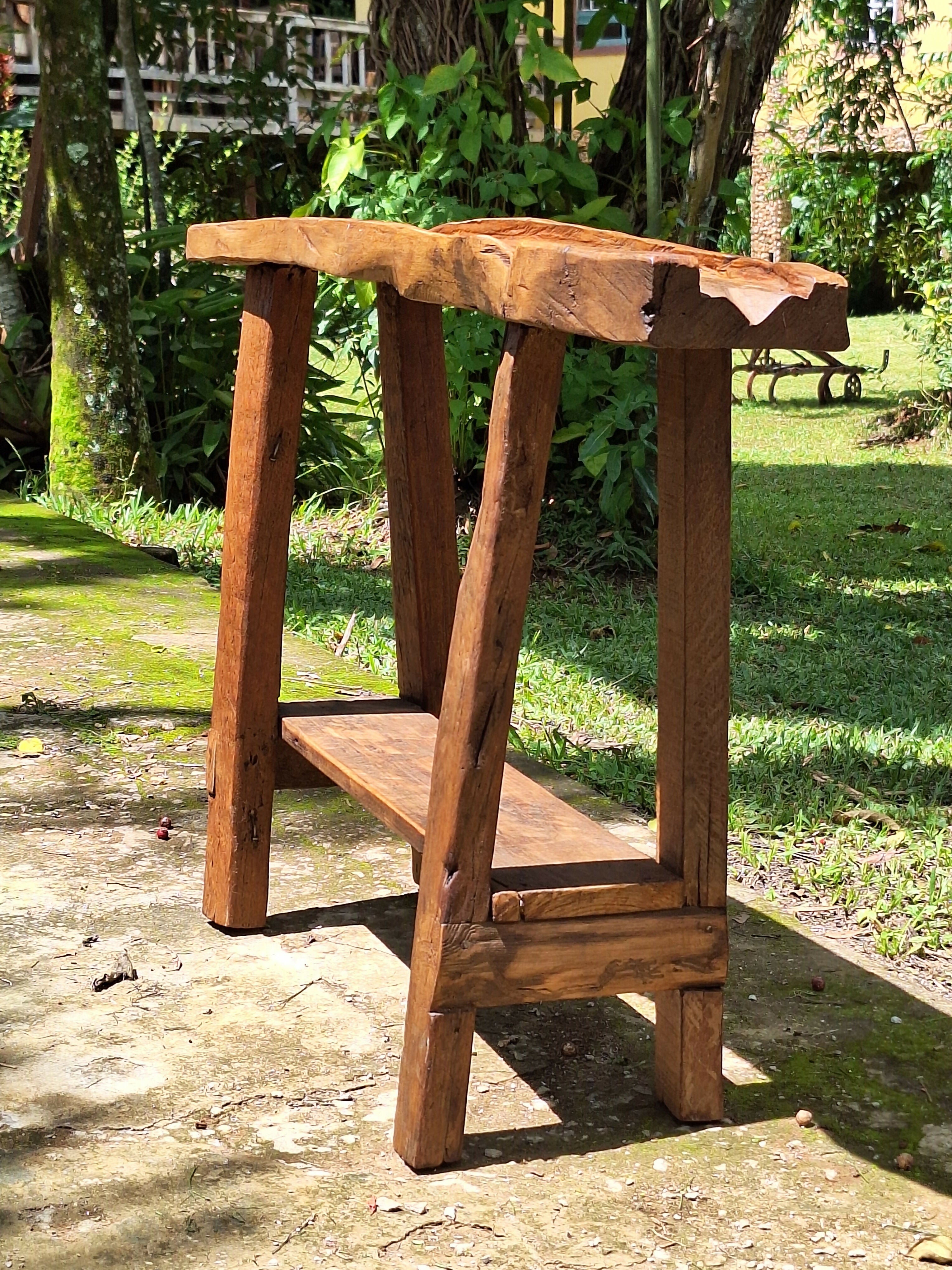 Queijeira Rústica Madeira Maciça Garimpo Mineiro