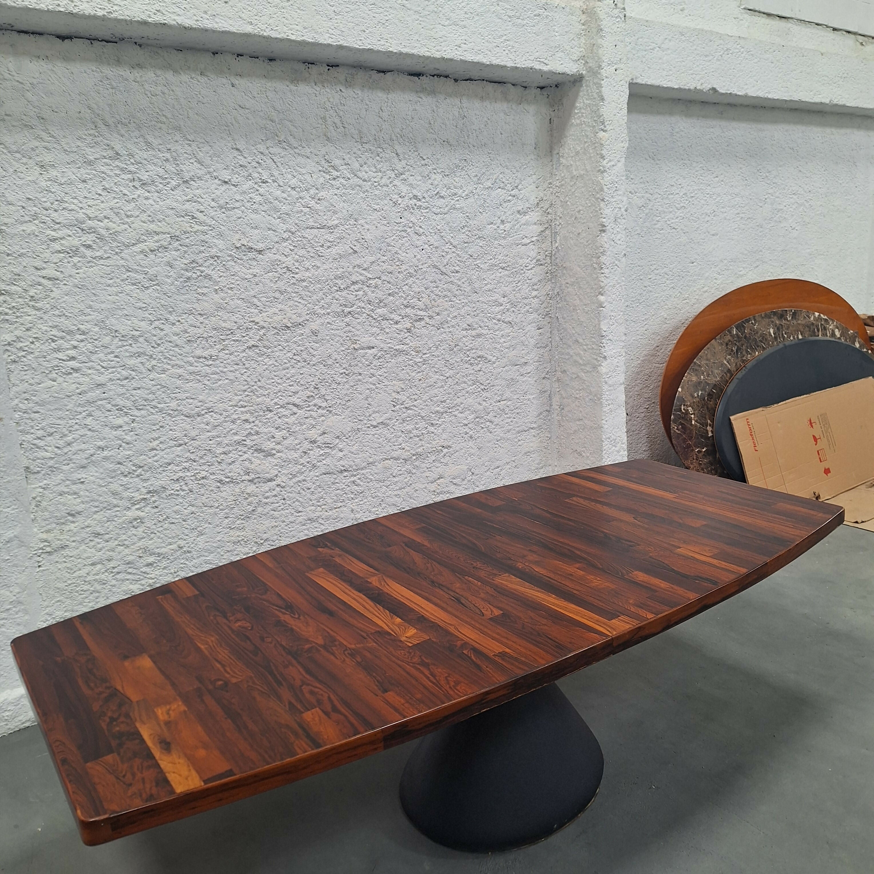 Mesa Guanabara Taqueada de Jacarandá - Jorge Zalszupin