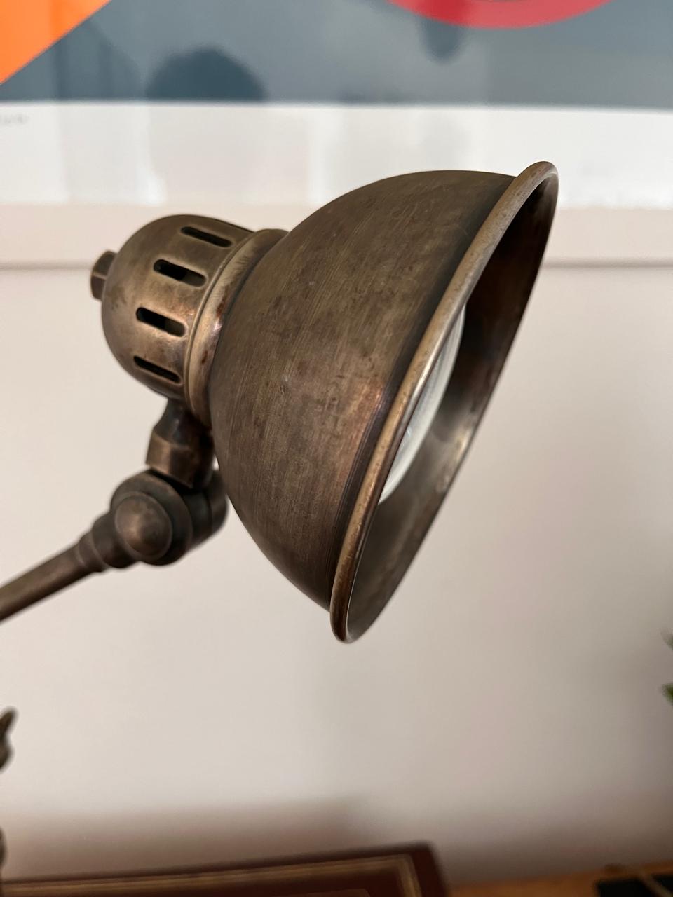 Luminária Abajur de mesa Chehoma - Peça Retrô Belga