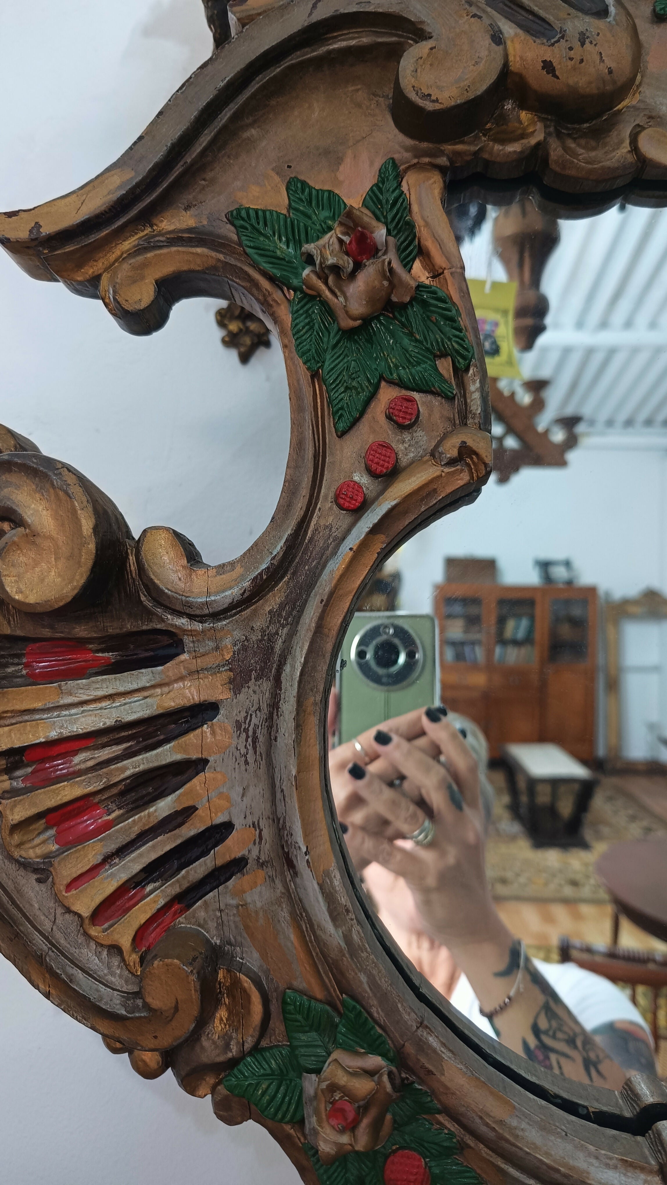 Espelho estilo barroco