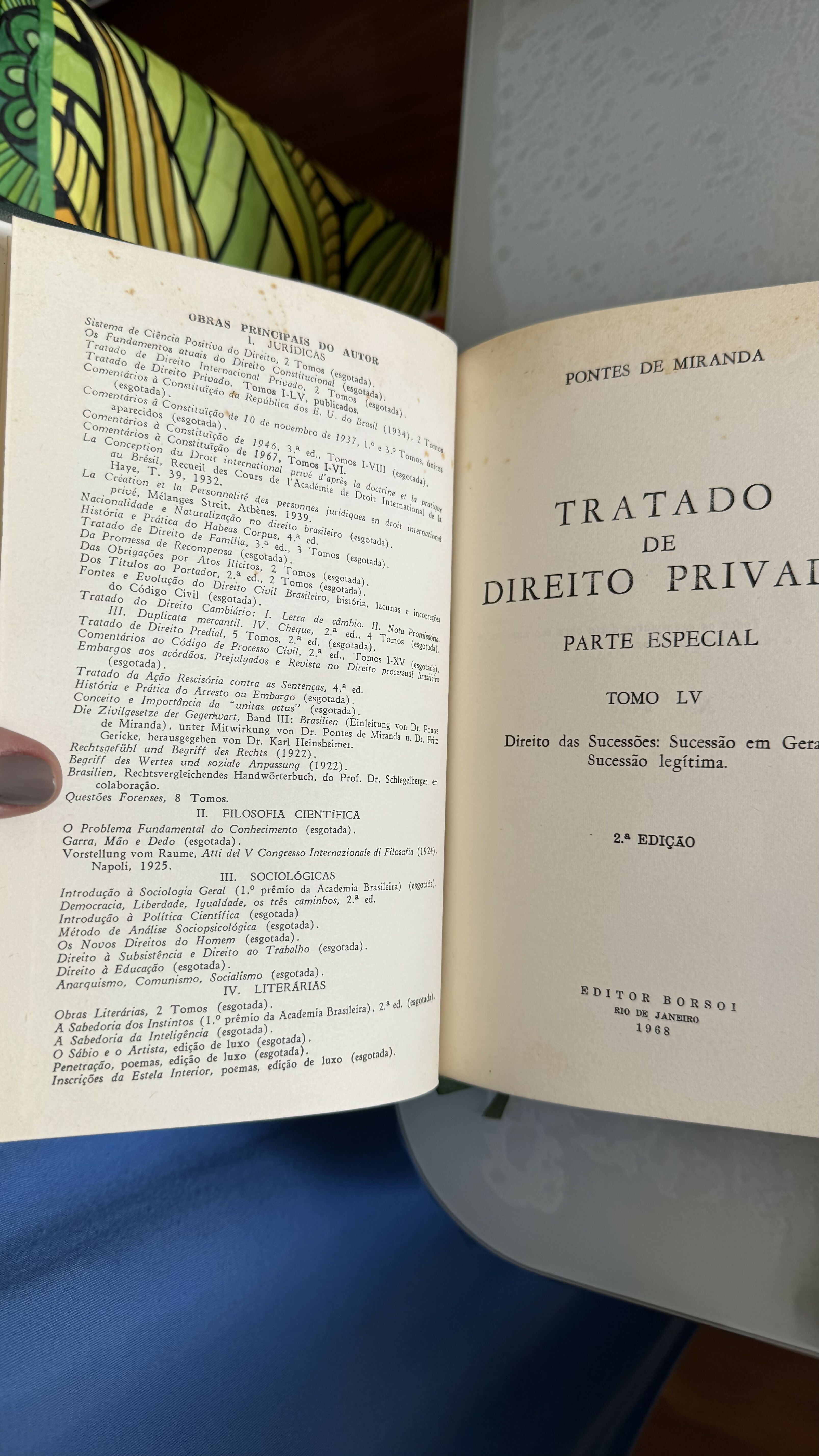 Coleção Tratado De Direito Privado - Pontes De Miranda - 59 Vols - Rubricados Pelo Autor