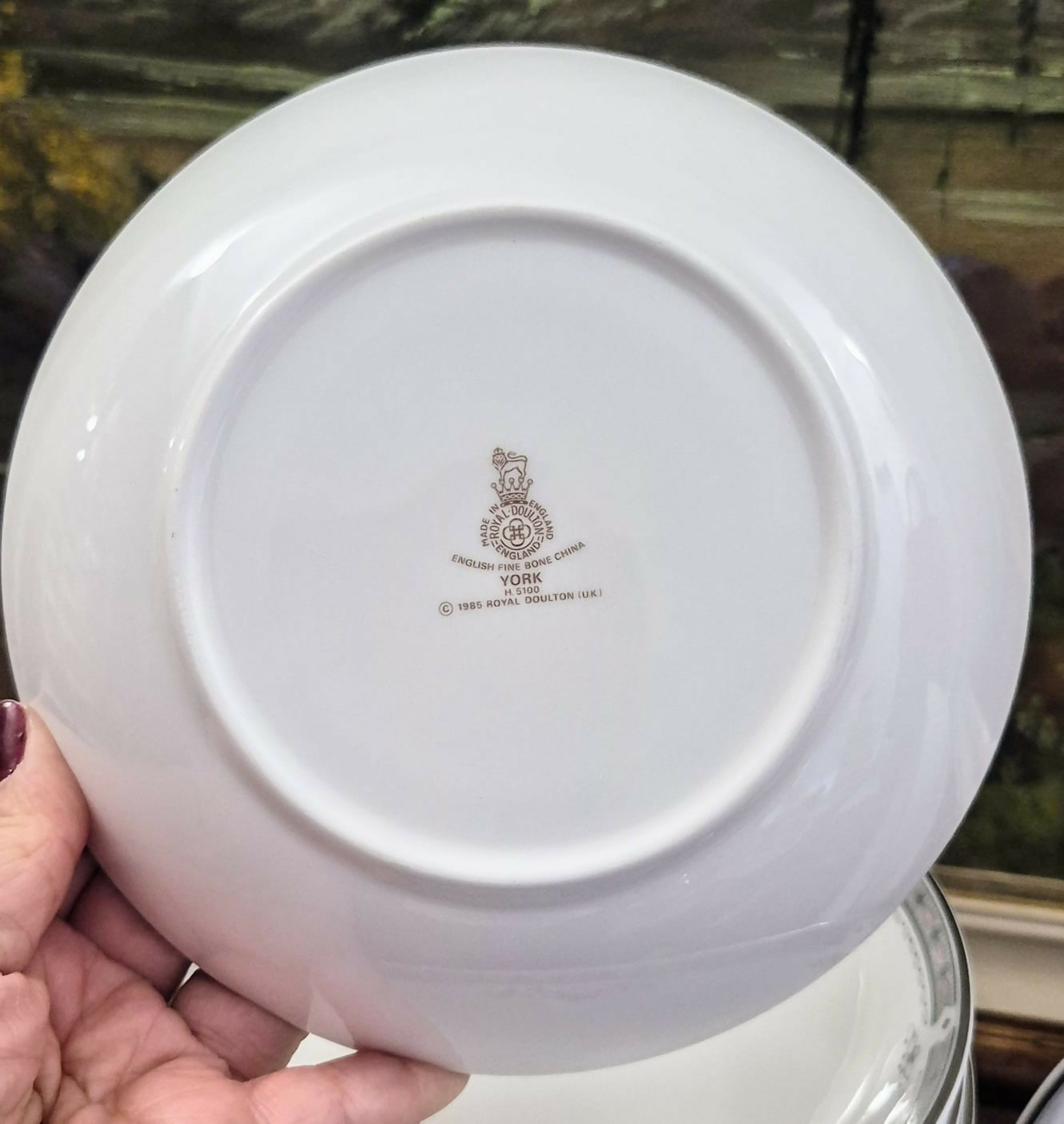 Conjunto de 10 bowls / tigelas em porcelana fine bone China vintage, impecável, inglesa Royal Doulton.