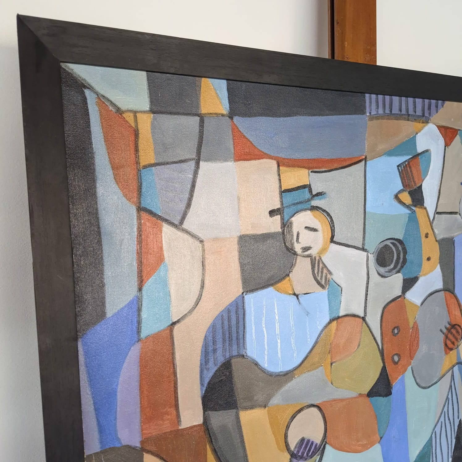 Quadro com pintura em Acrílico sobre tela do artista brasileiro Claudio Faciolli, 2019.