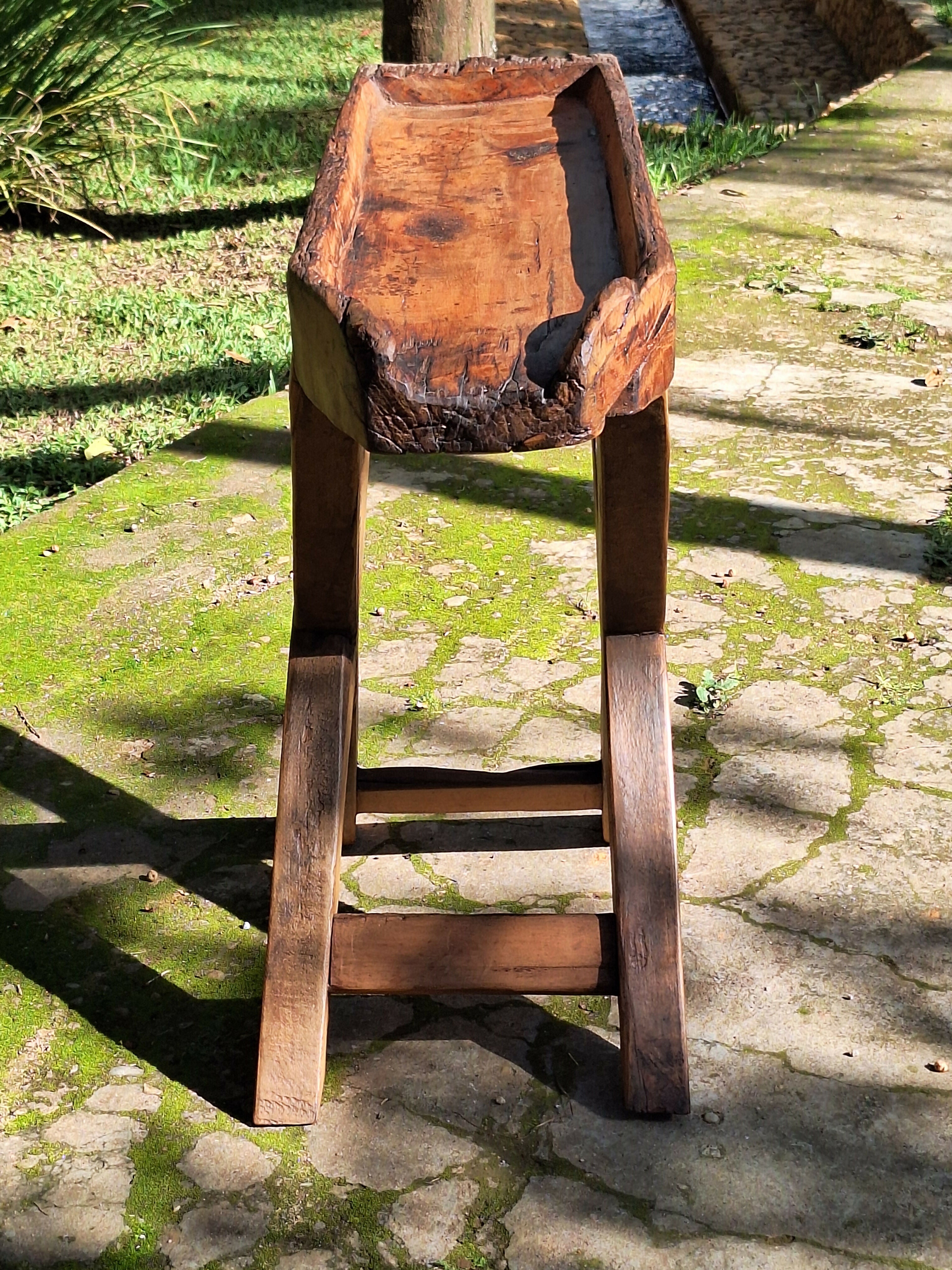 Queijeira Rústica Madeira Maciça Garimpo Mineiro