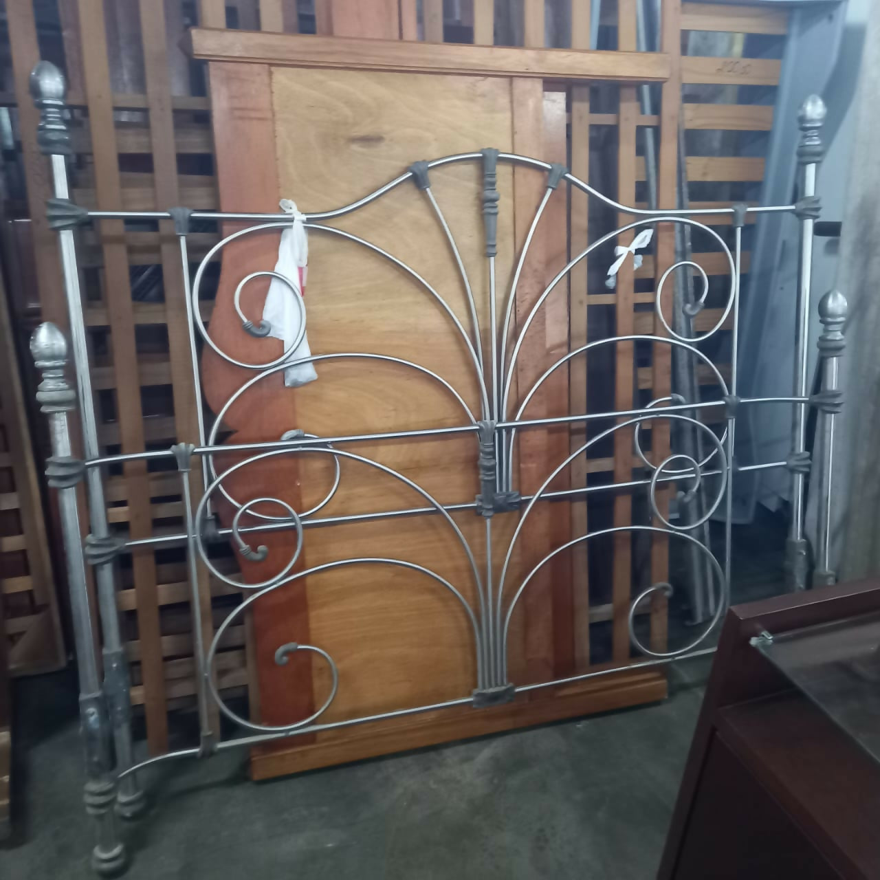 Cama de inox de casal