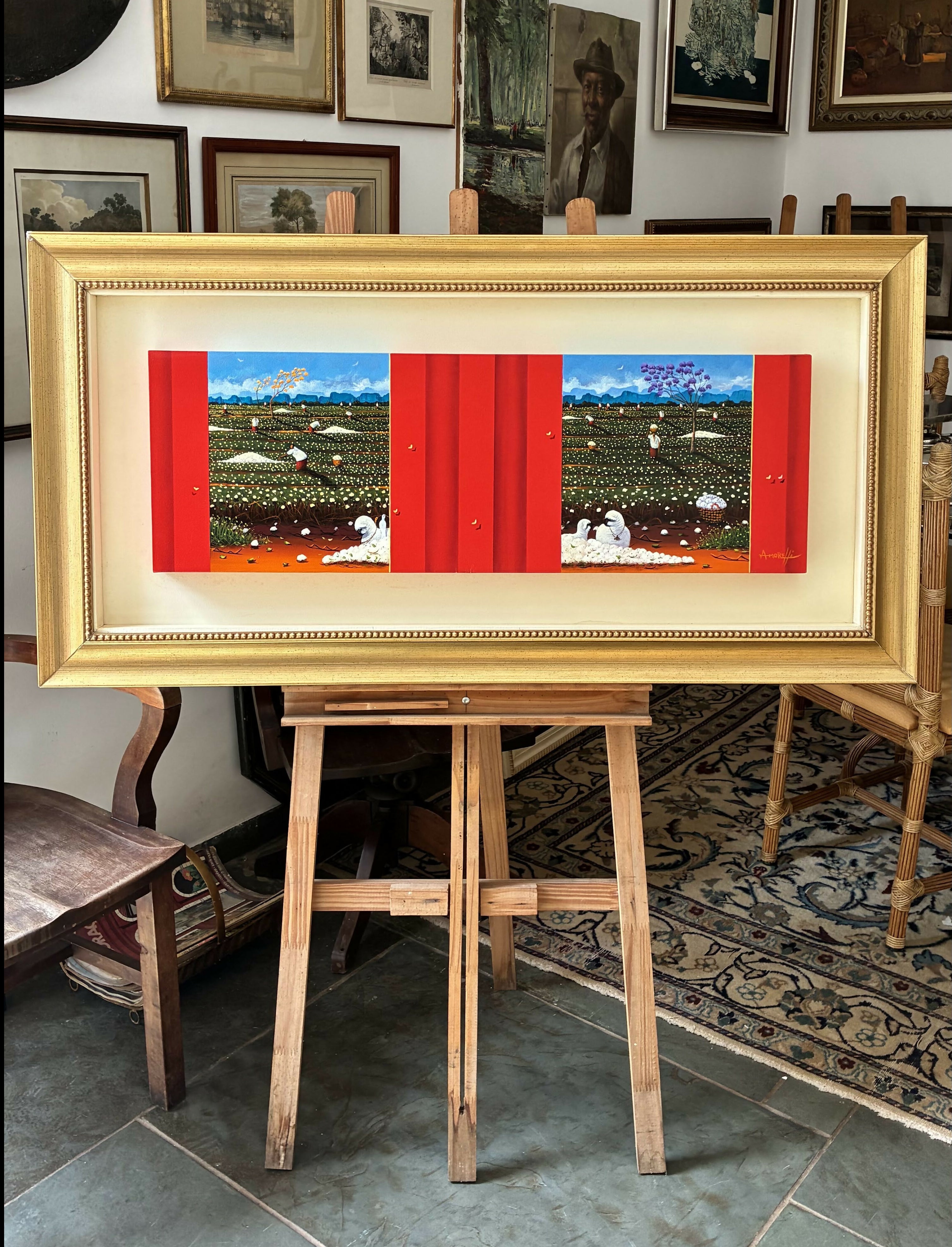 Quadro Original Assinado por Amorelli