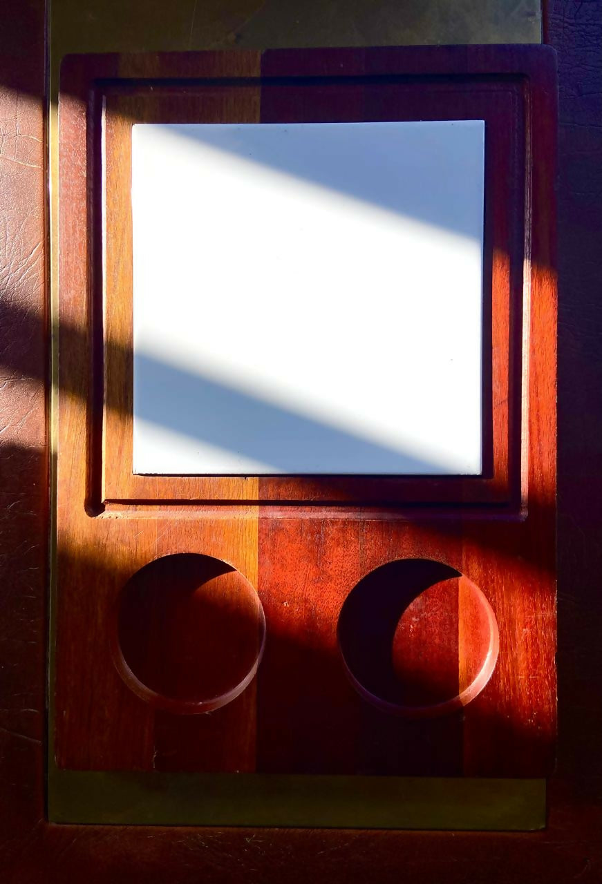 Bandeja com Azulejo e 2 Porta-Copos (DMCPS_071)