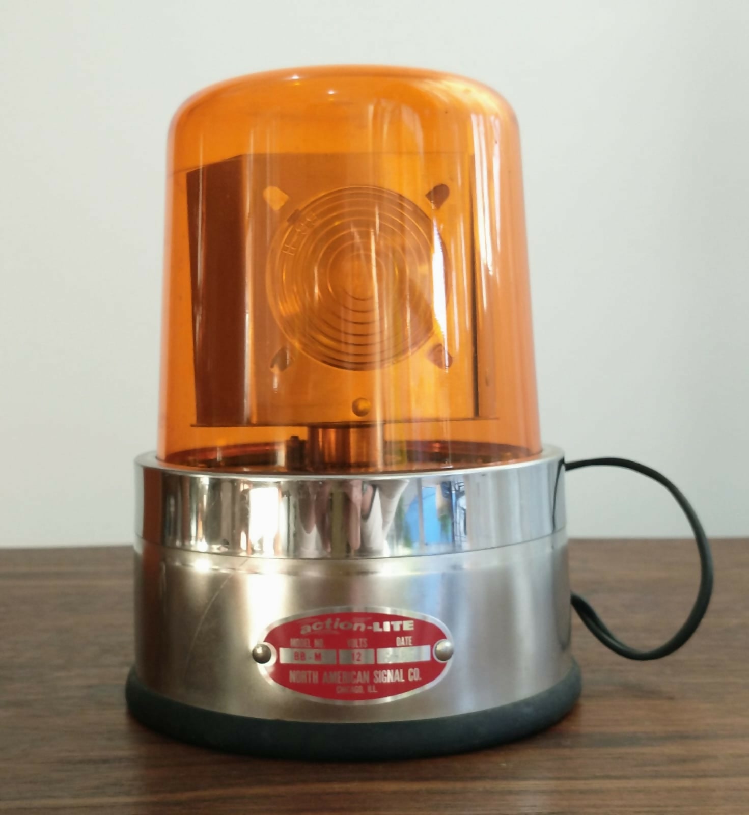 Beacon industrial americano-década de 80-sem uso