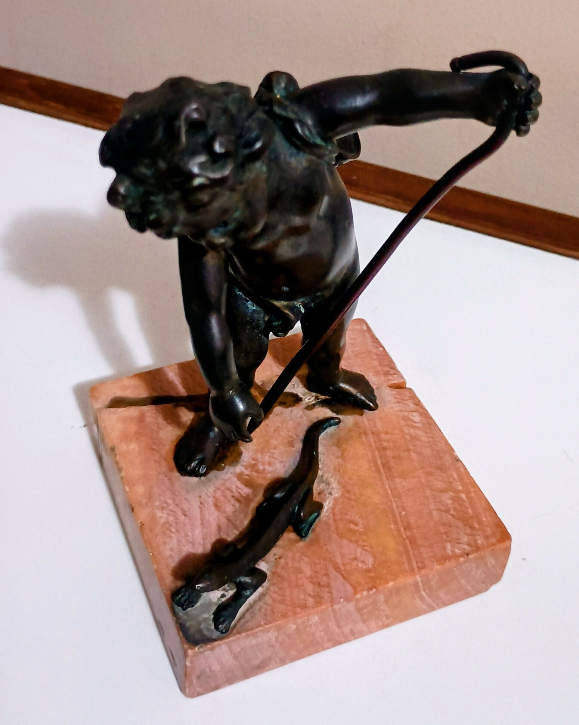 Escultura em bronze PUTTI séc XIX/XX