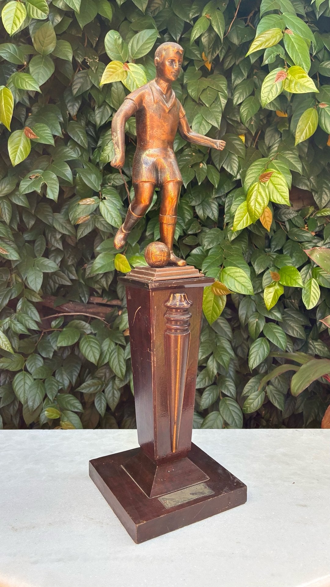 Troféu de Futebol Antigo