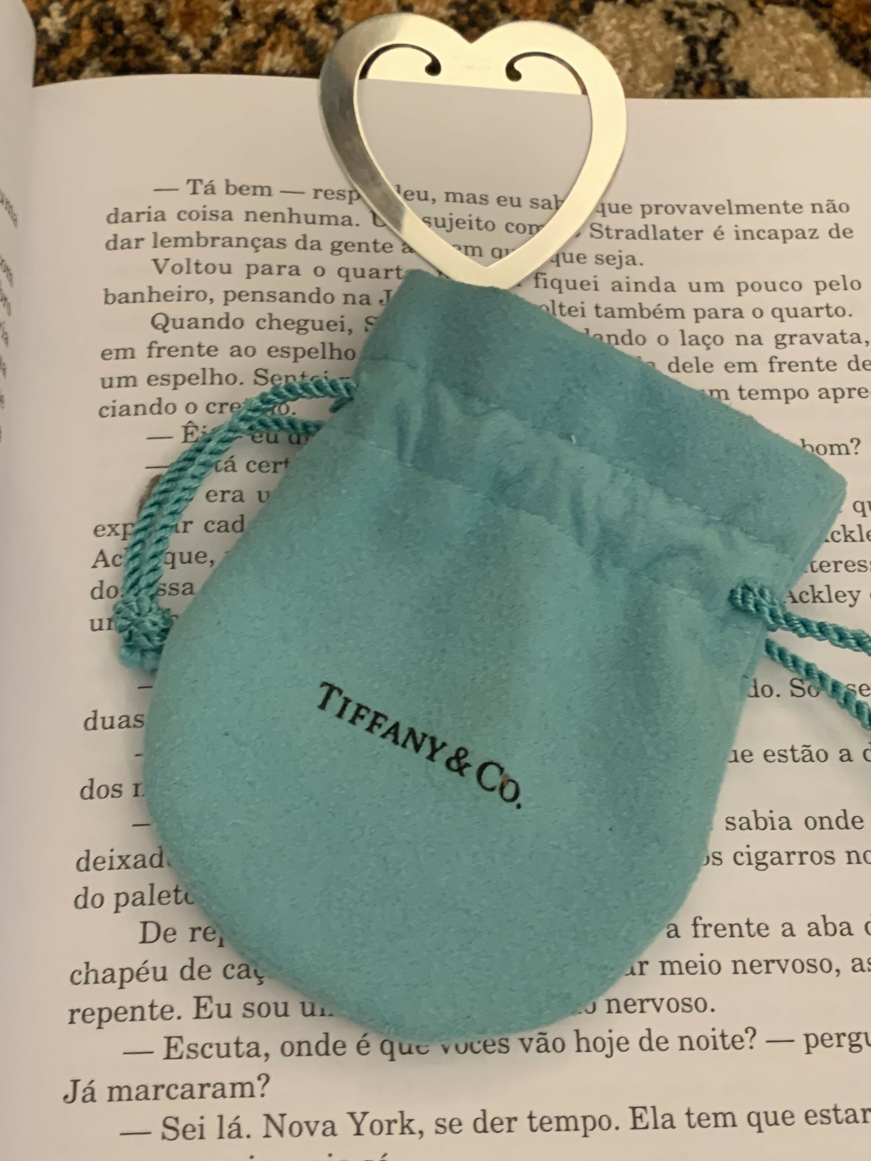 Marcador de livro Tiffany&amp;Co original, década de 1980 em prata esterlina 925