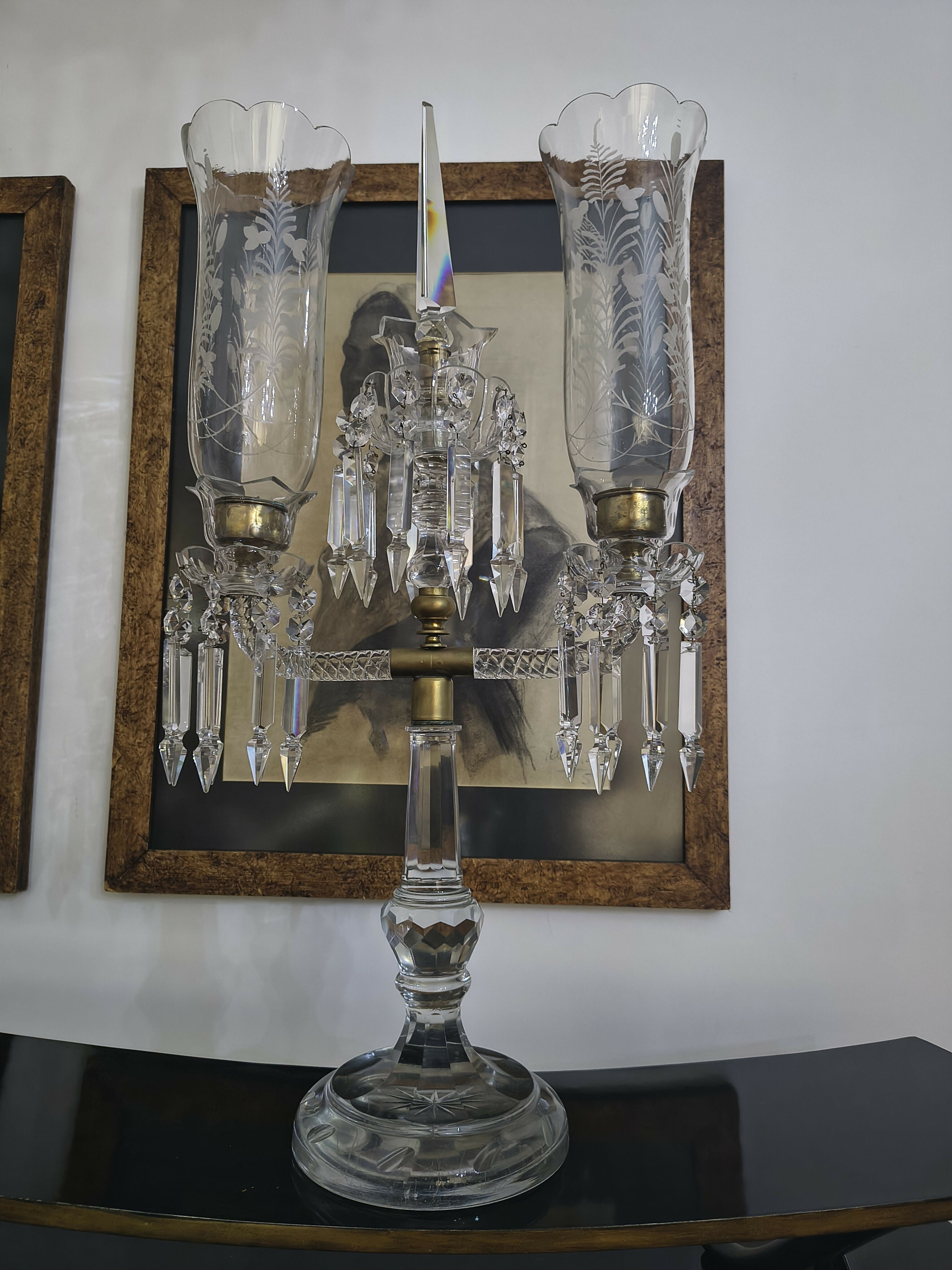 Castiçal Antigo Baccarat