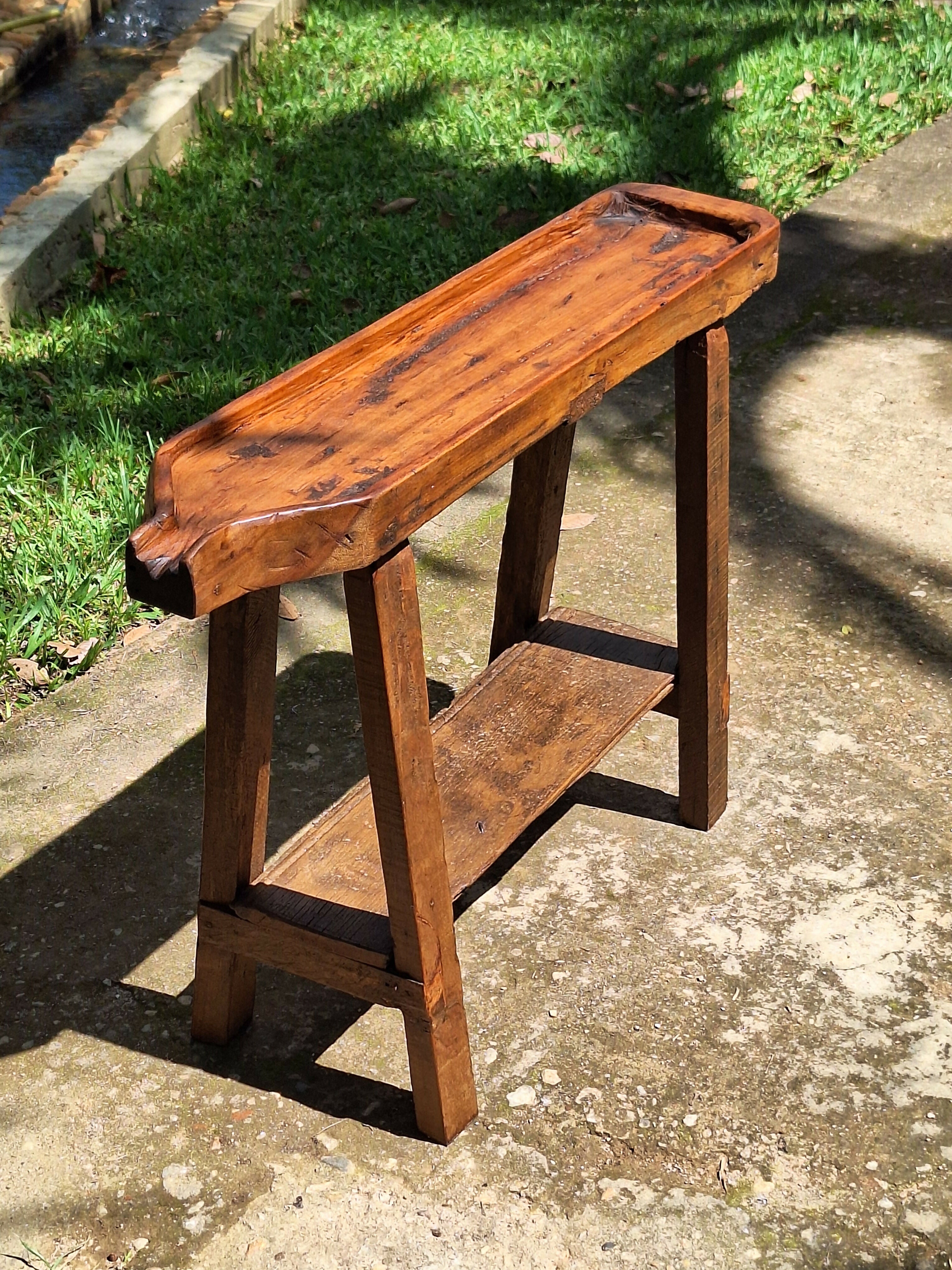 Queijeira Rústica Madeira Maciça Garimpo Mineiro