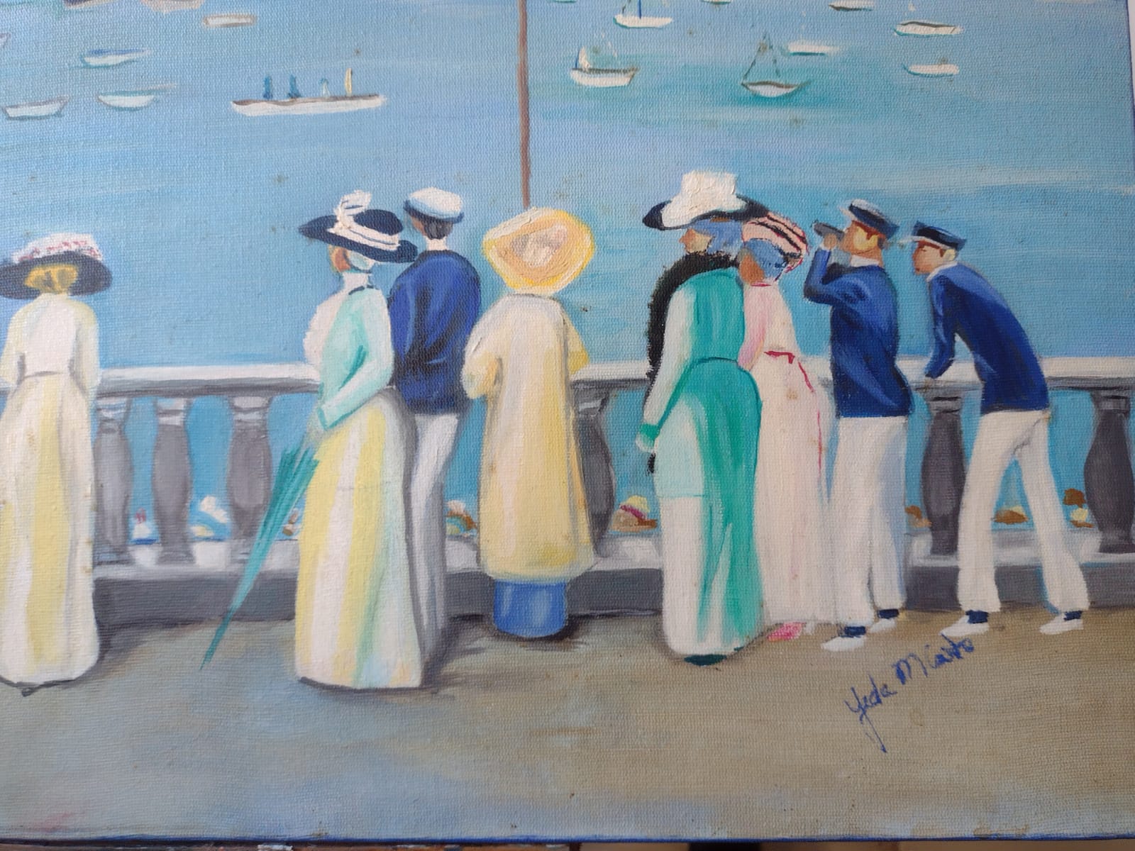 PAISAGEM MARÍTIMA - YEDA MARIA CANTO - S/D - LOT 120 ZIL