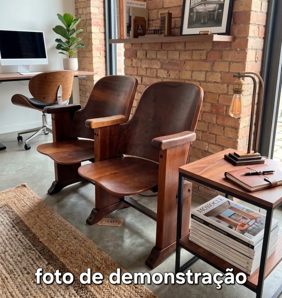 Cadeiras Longarinas 2 Lugares CIMO