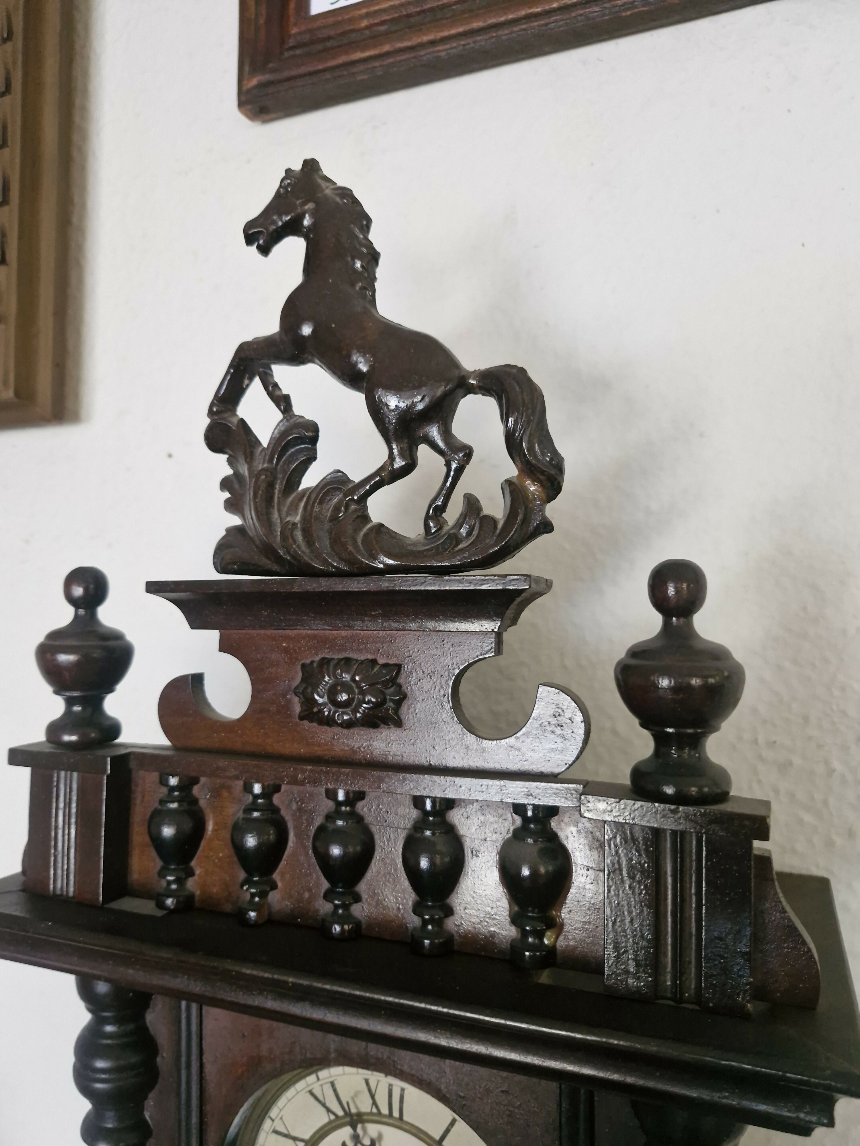 Relógio de parede Junghans Cavalinho