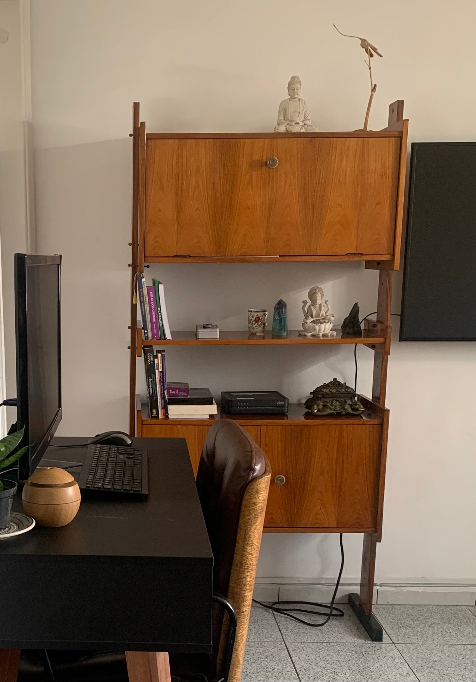 Estante modernista anos 60/70 - Modular em Caviúna 