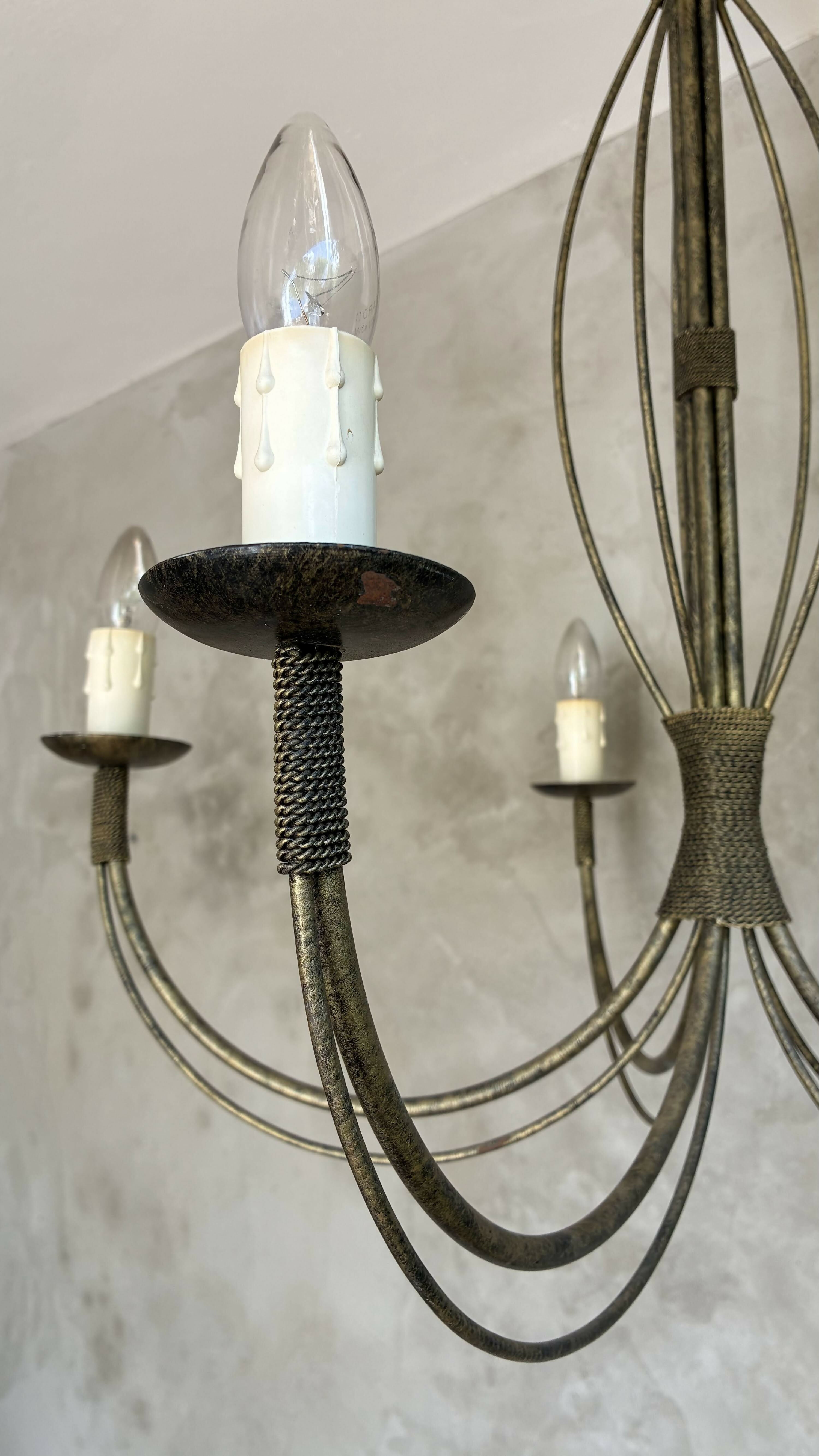 Lustre Pendente Candelabro (5 bocas)