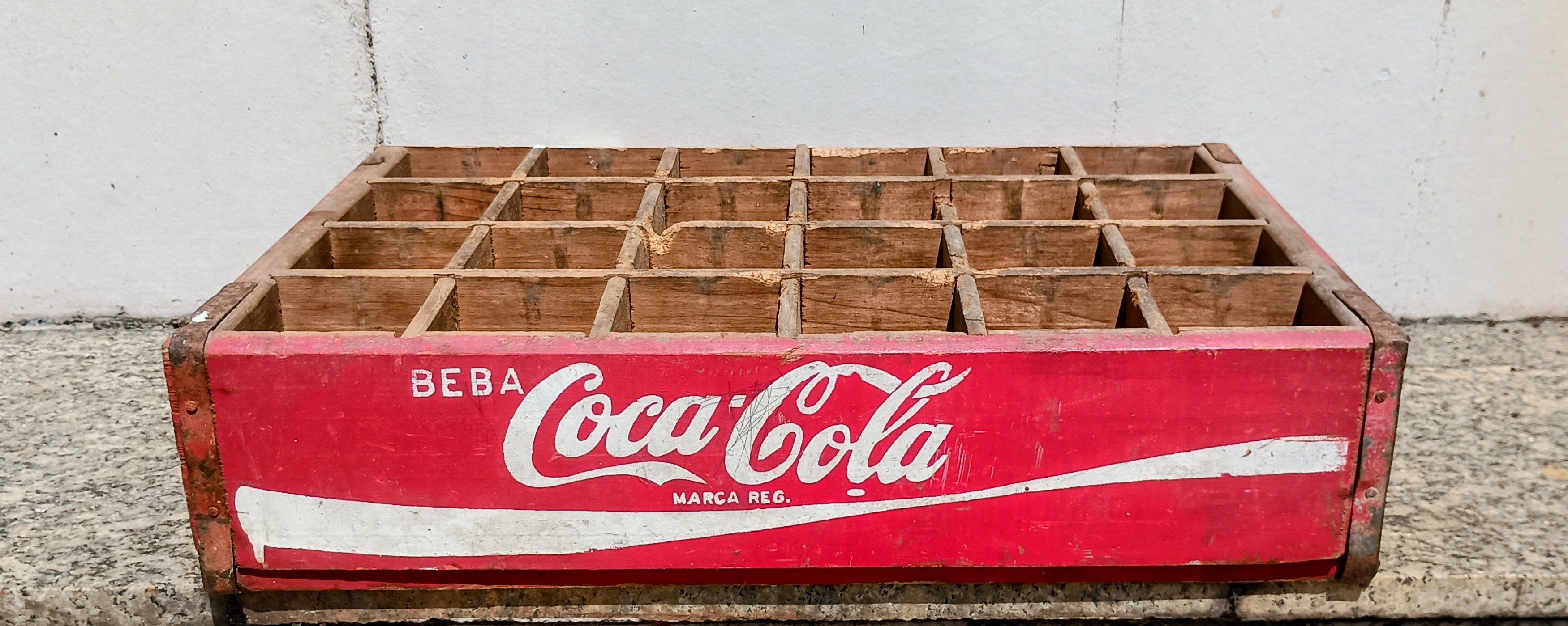 Engradado da Coca-Cola década 50/60