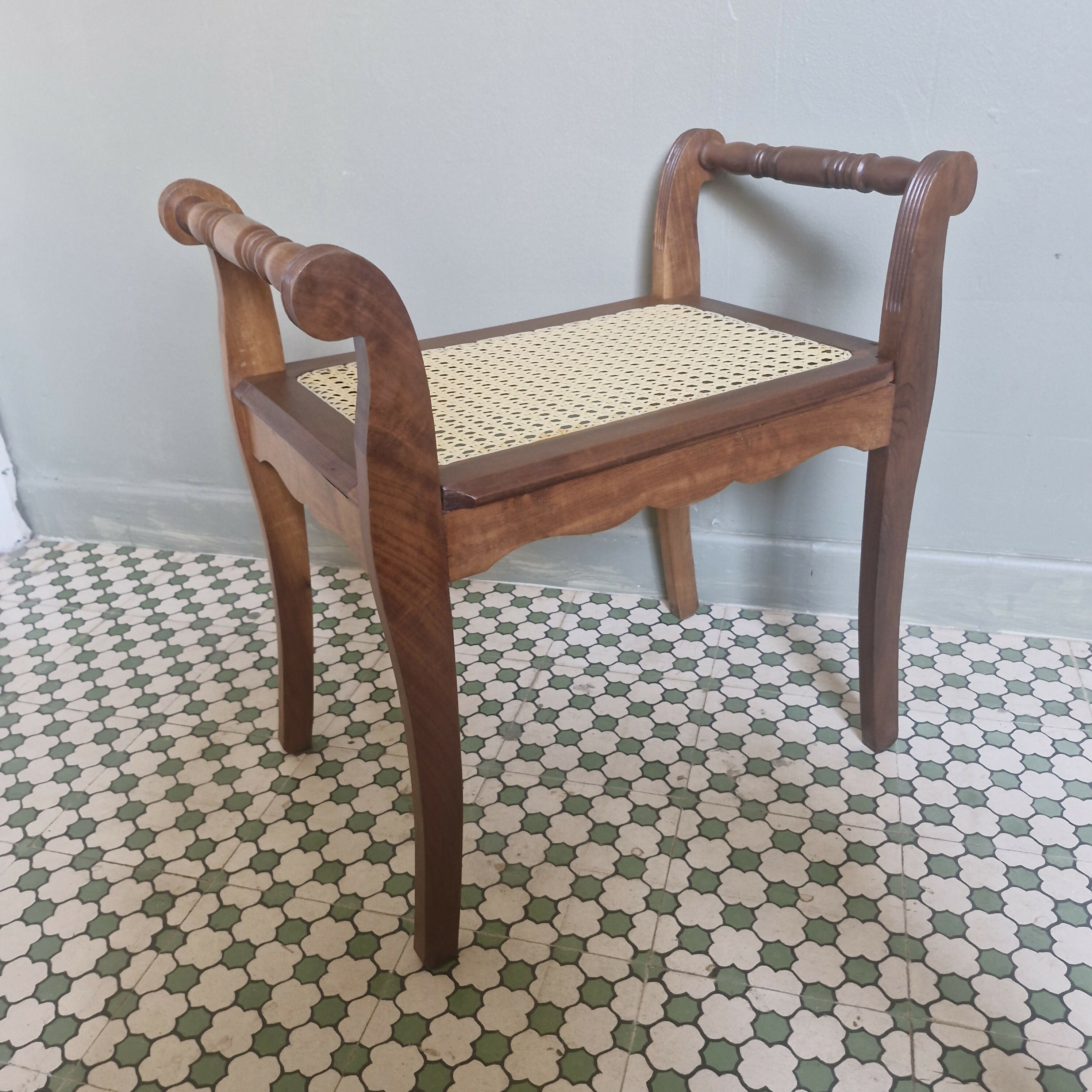 Banqueta de palhinha