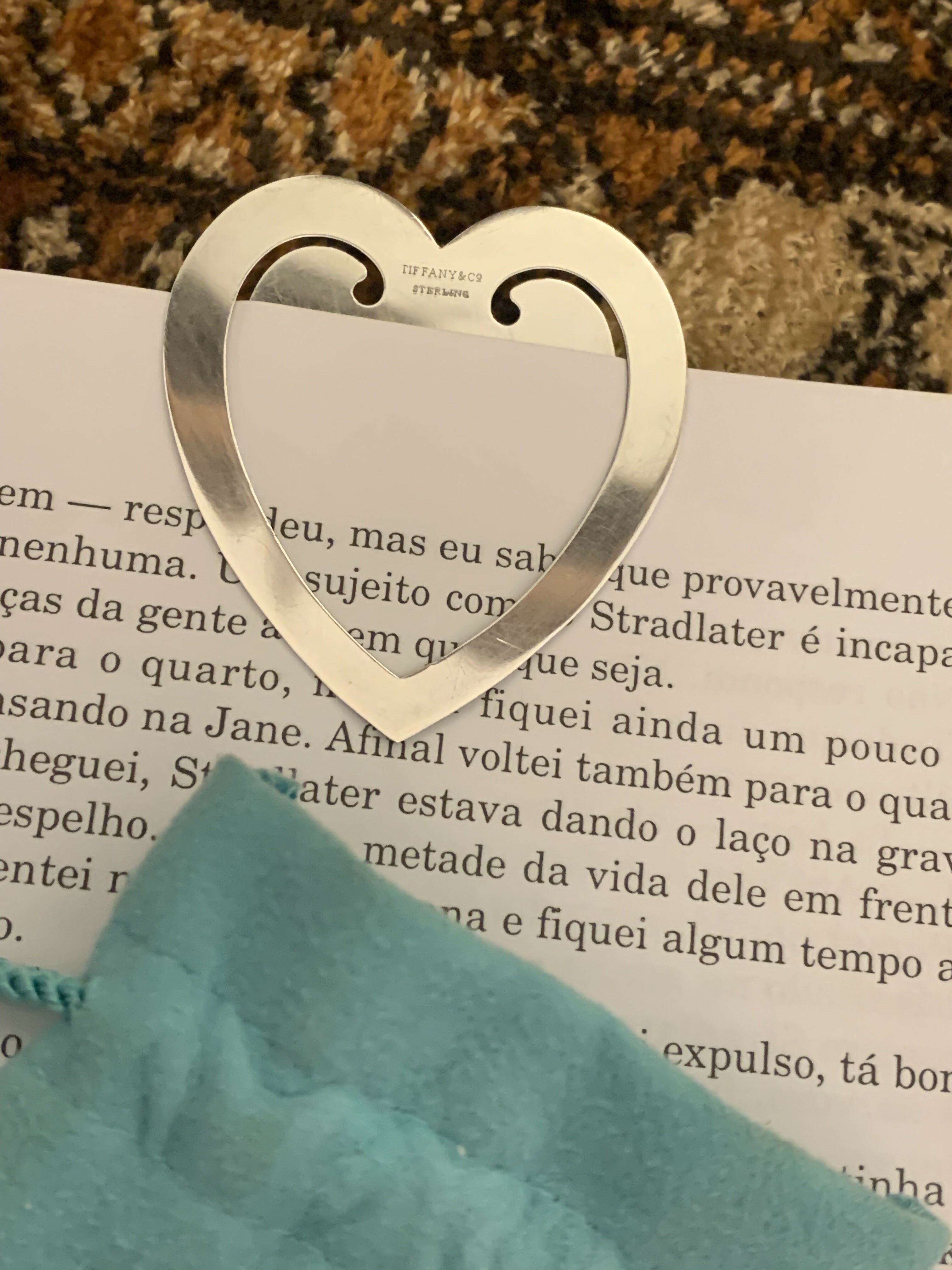 Marcador de livro Tiffany&amp;Co original, década de 1980 em prata esterlina 925