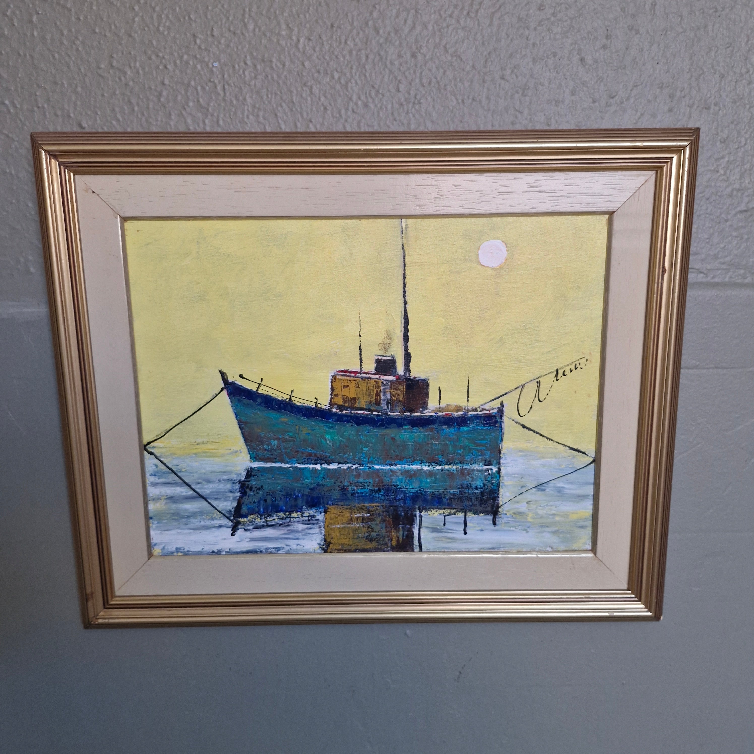 Quadro Ost Barco Pesqueiro