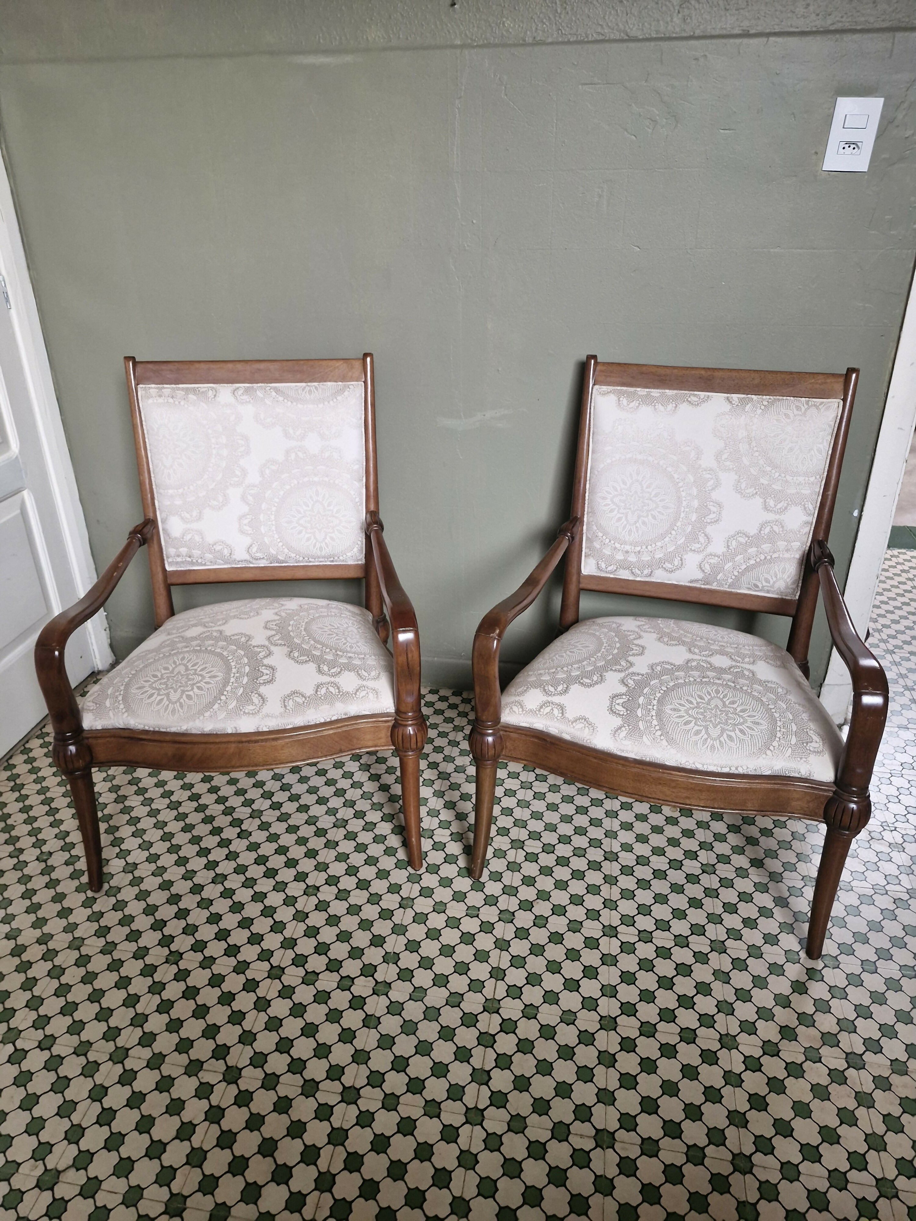 Par de Cadeiras Império