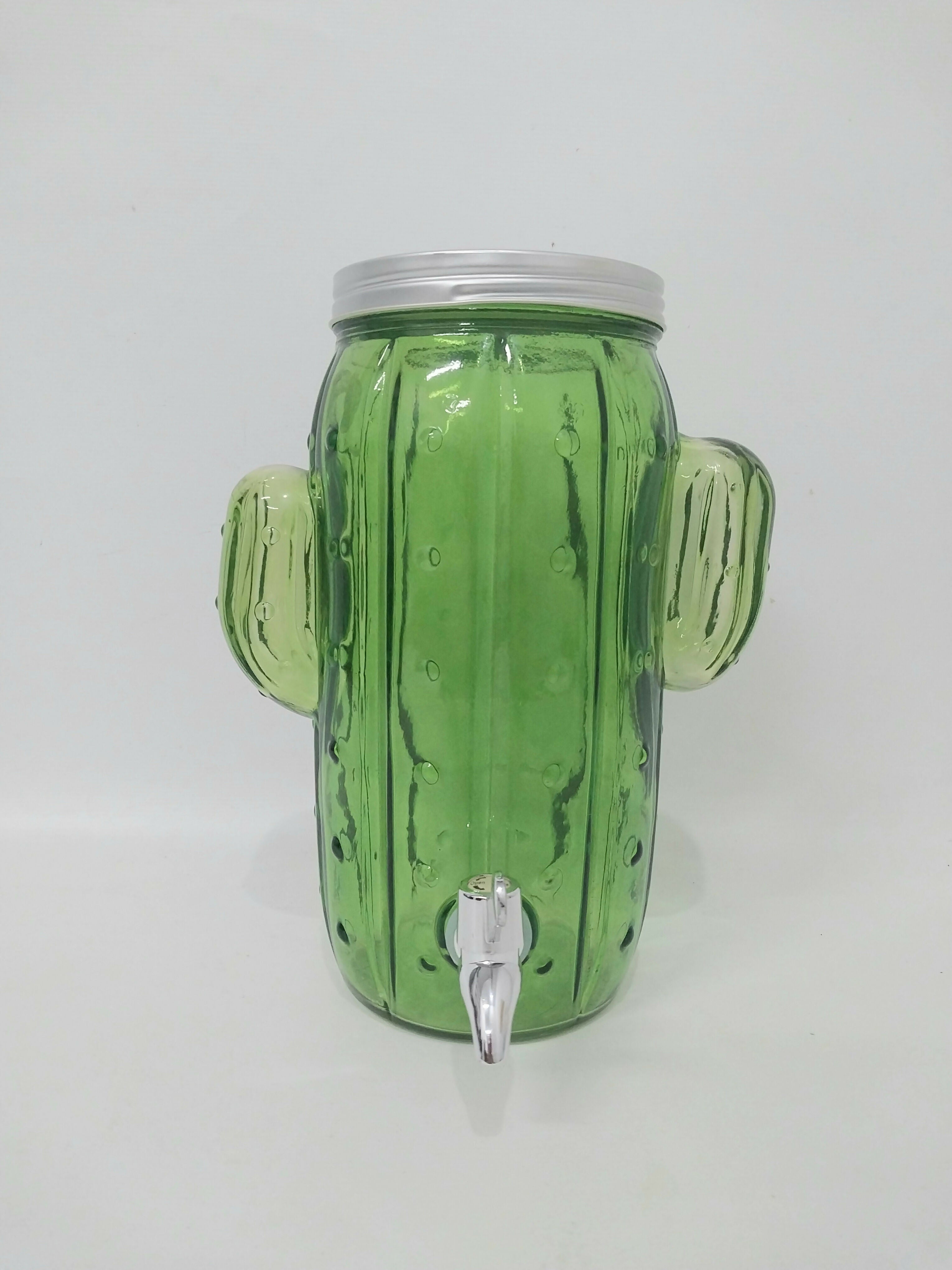 Suqueira em Vidro Cacto