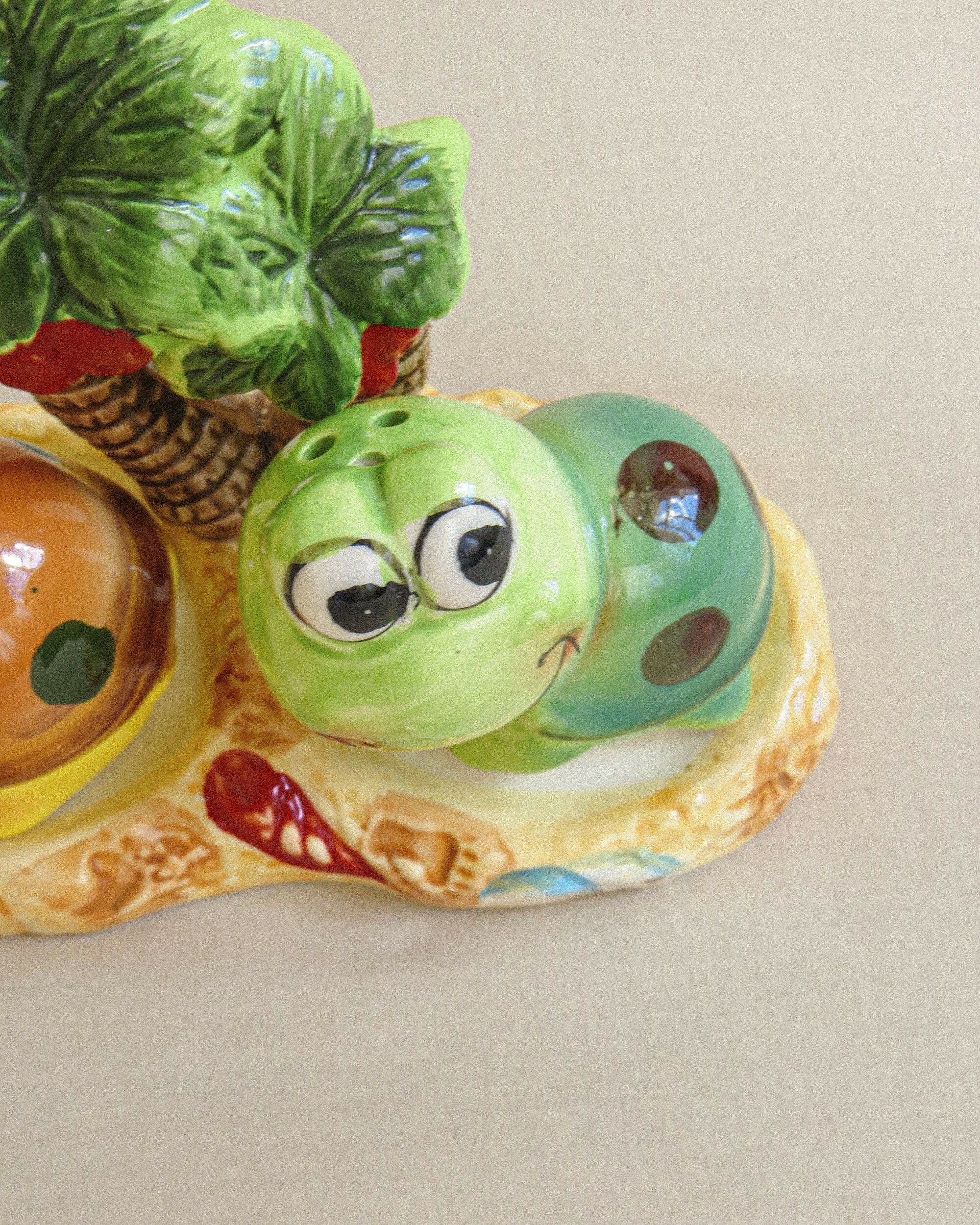 saleiro e pimenteiro tartaruga