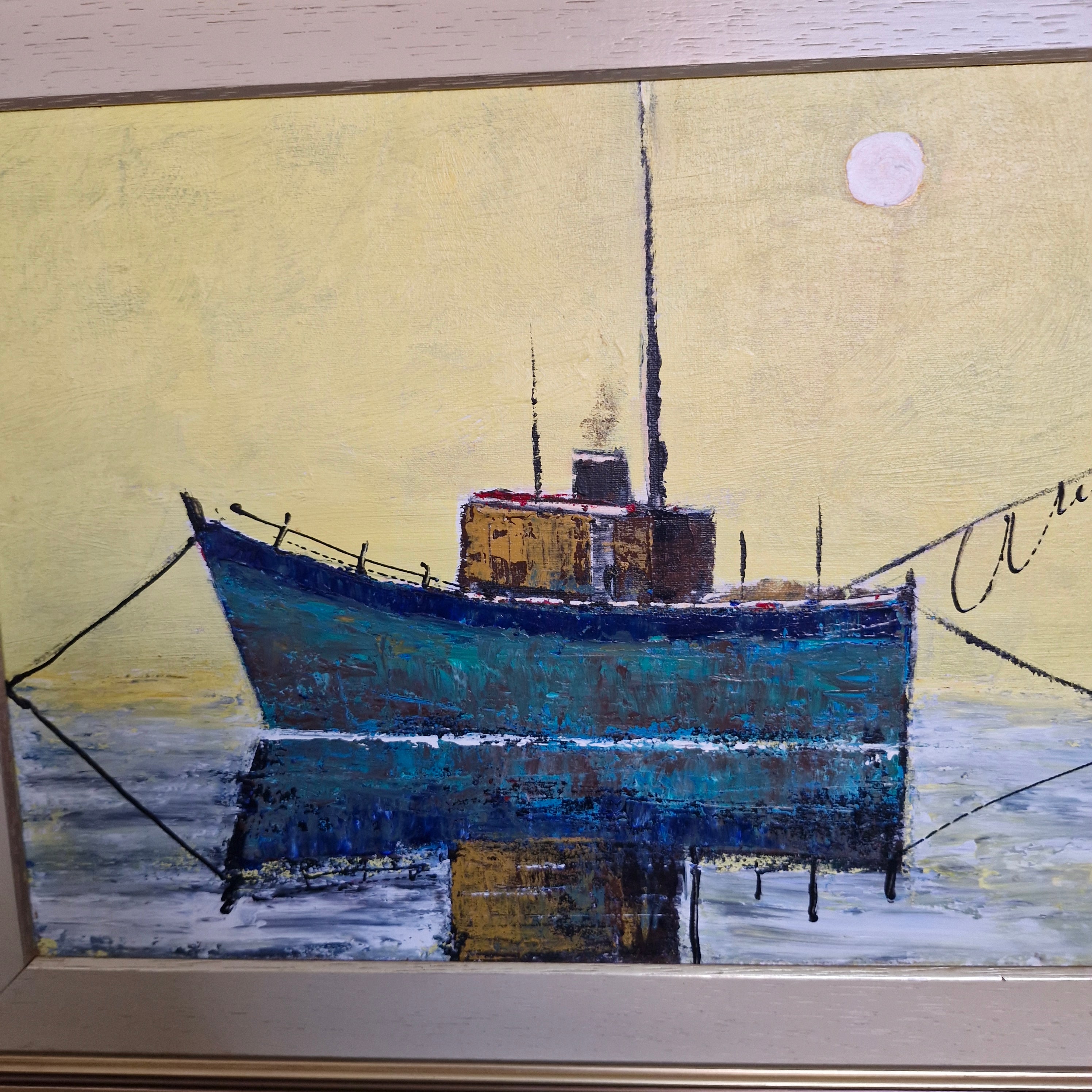 Quadro Ost Barco Pesqueiro