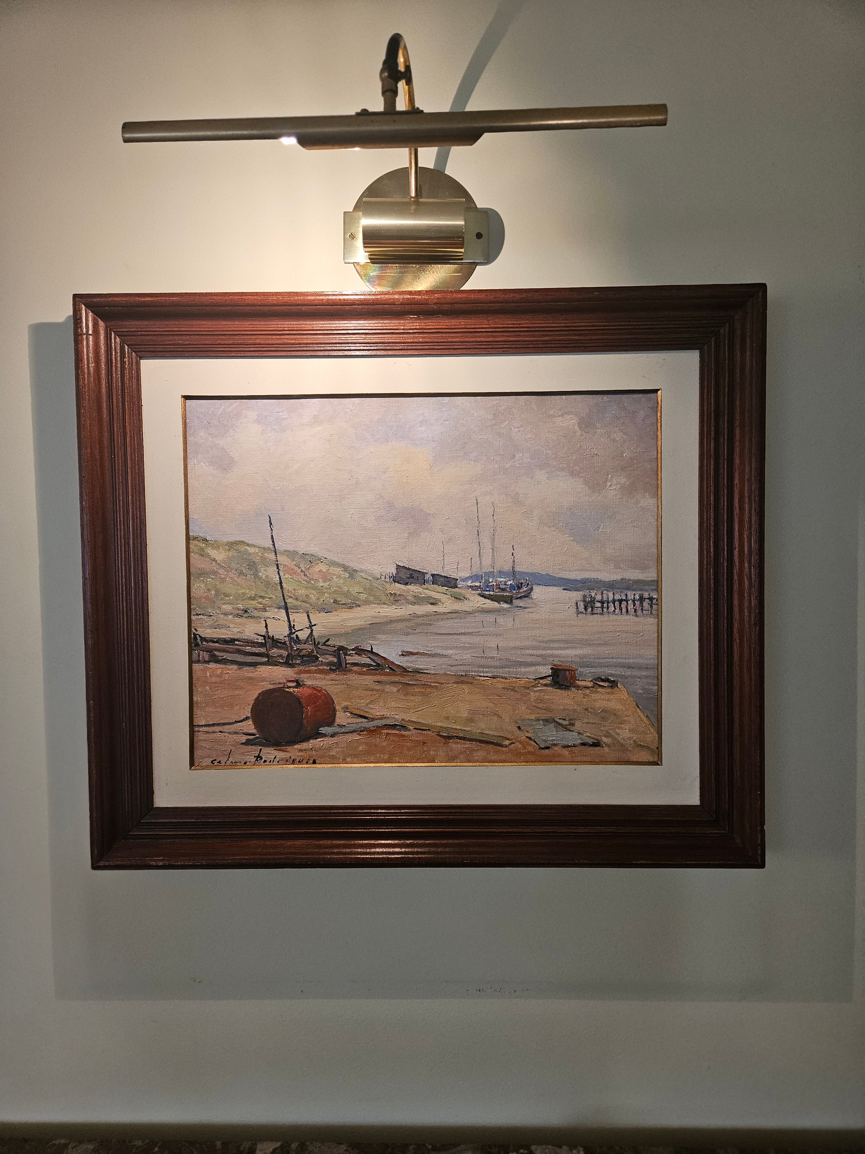 Quadro Óleo Sobre Tela/Marinhista - assinada por Celmo Rodrigues