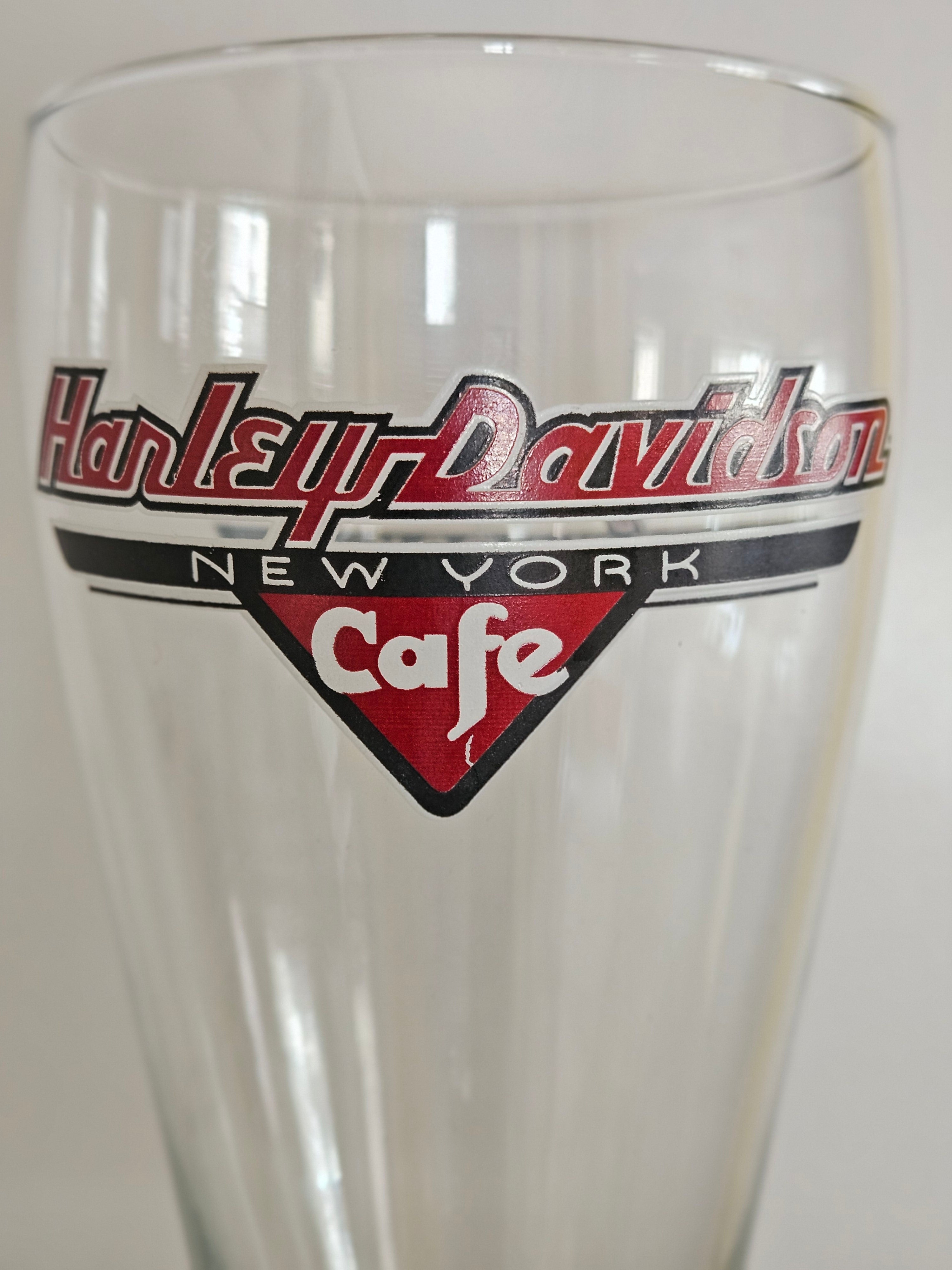 Copo Pilsner Harley-Davidson Café Nova York Anos 90