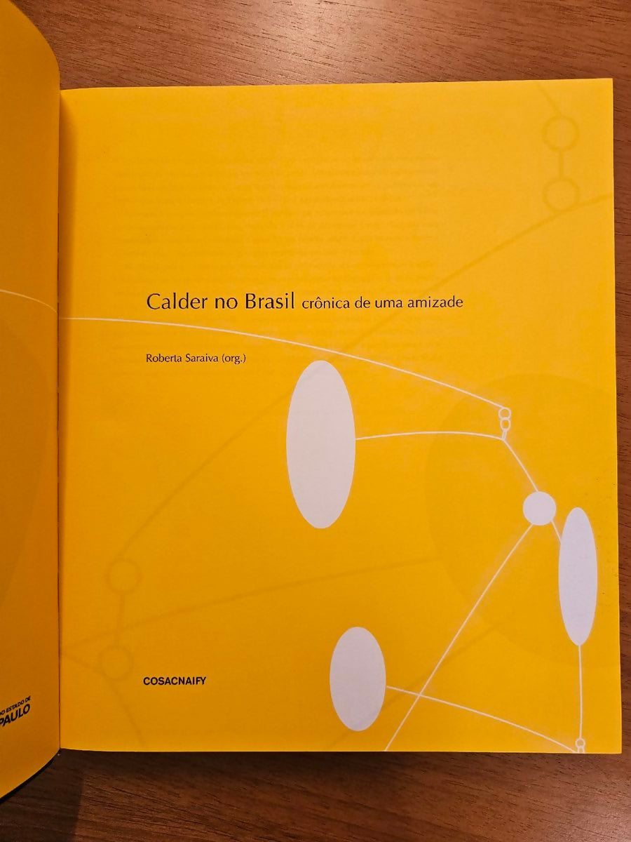 livro Calder no Brasil