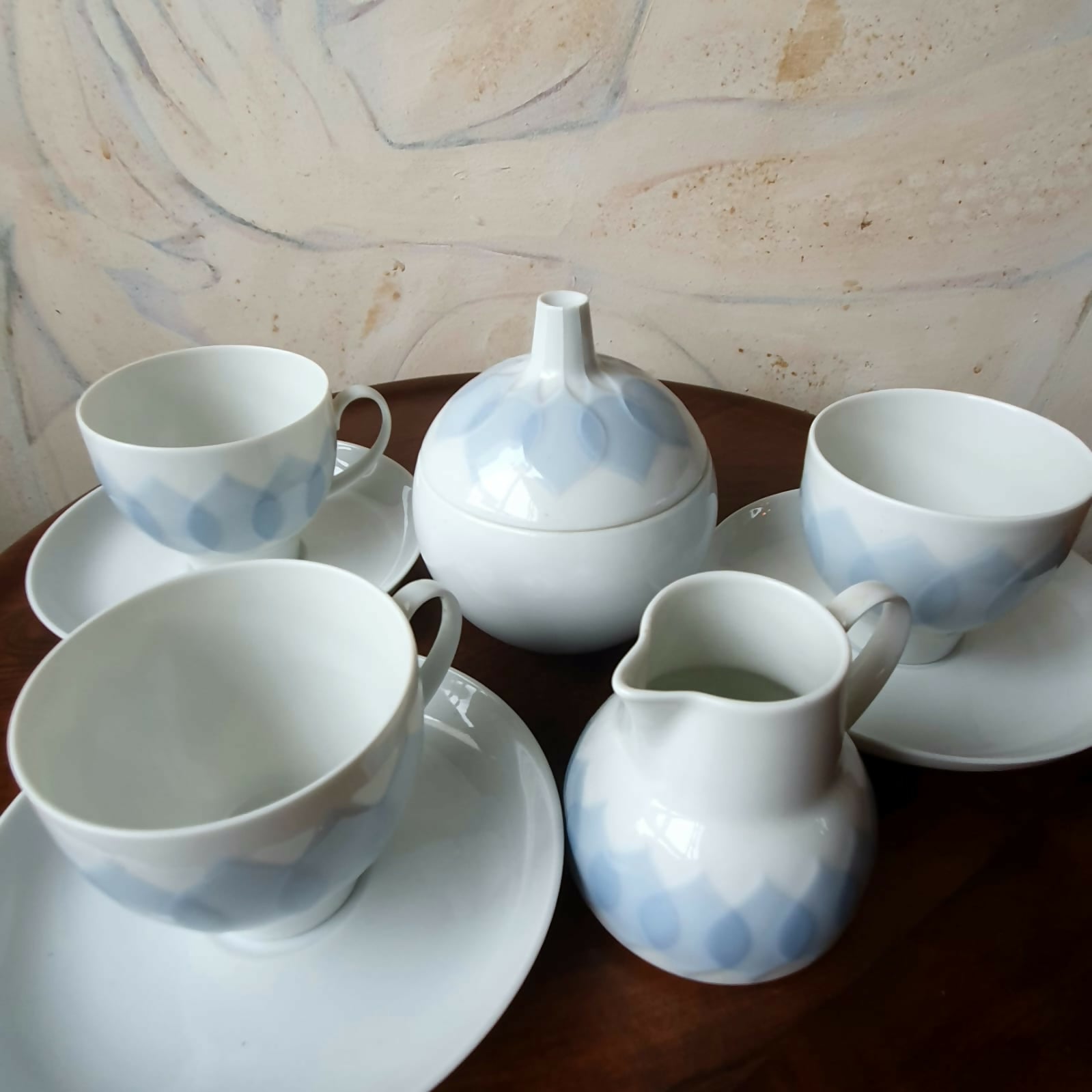Pequeno conjunto de chá Rosenthal Studio Line