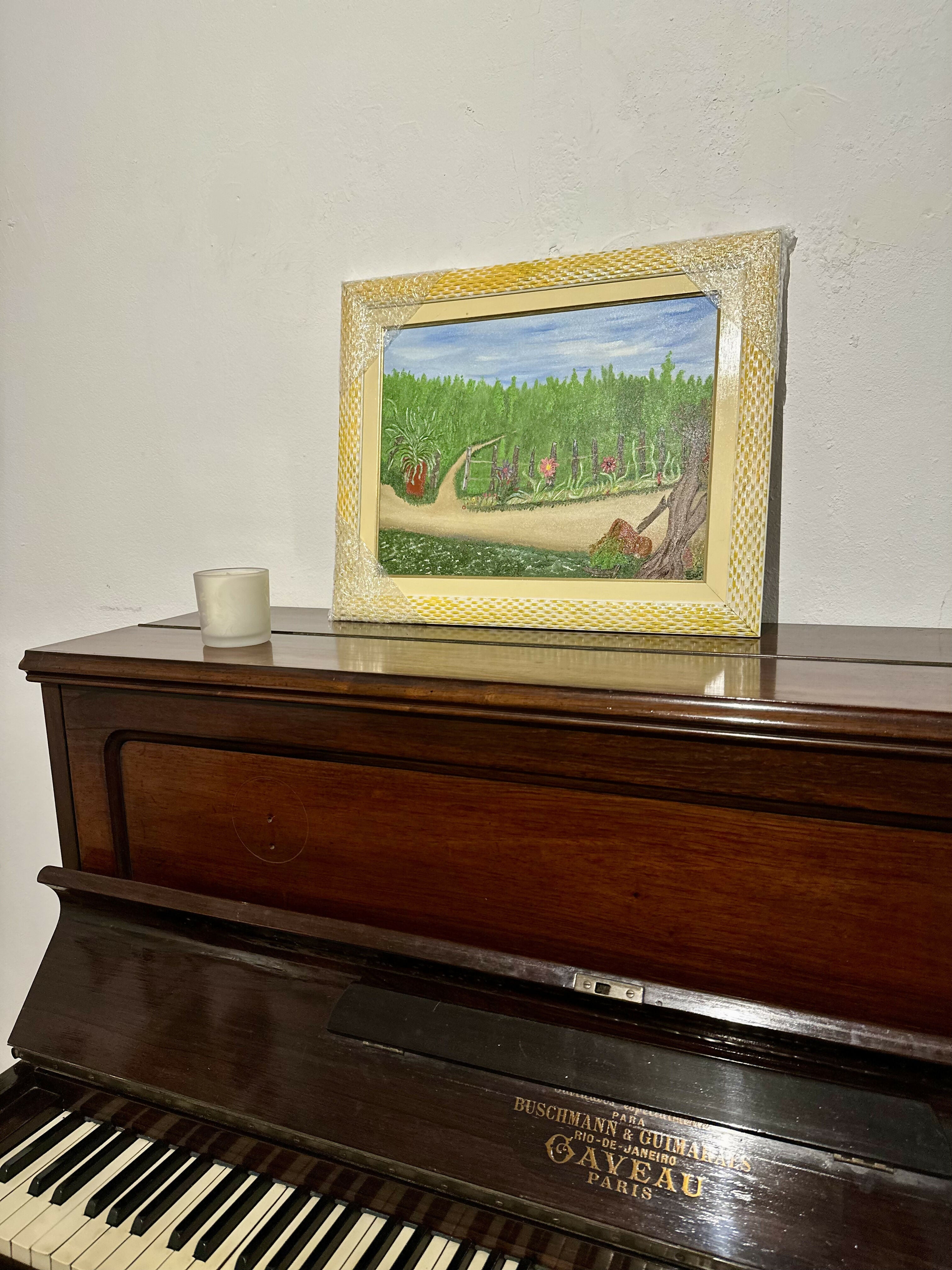 Quadro Caminho - óleo sobre tela (40cm x 30cm)