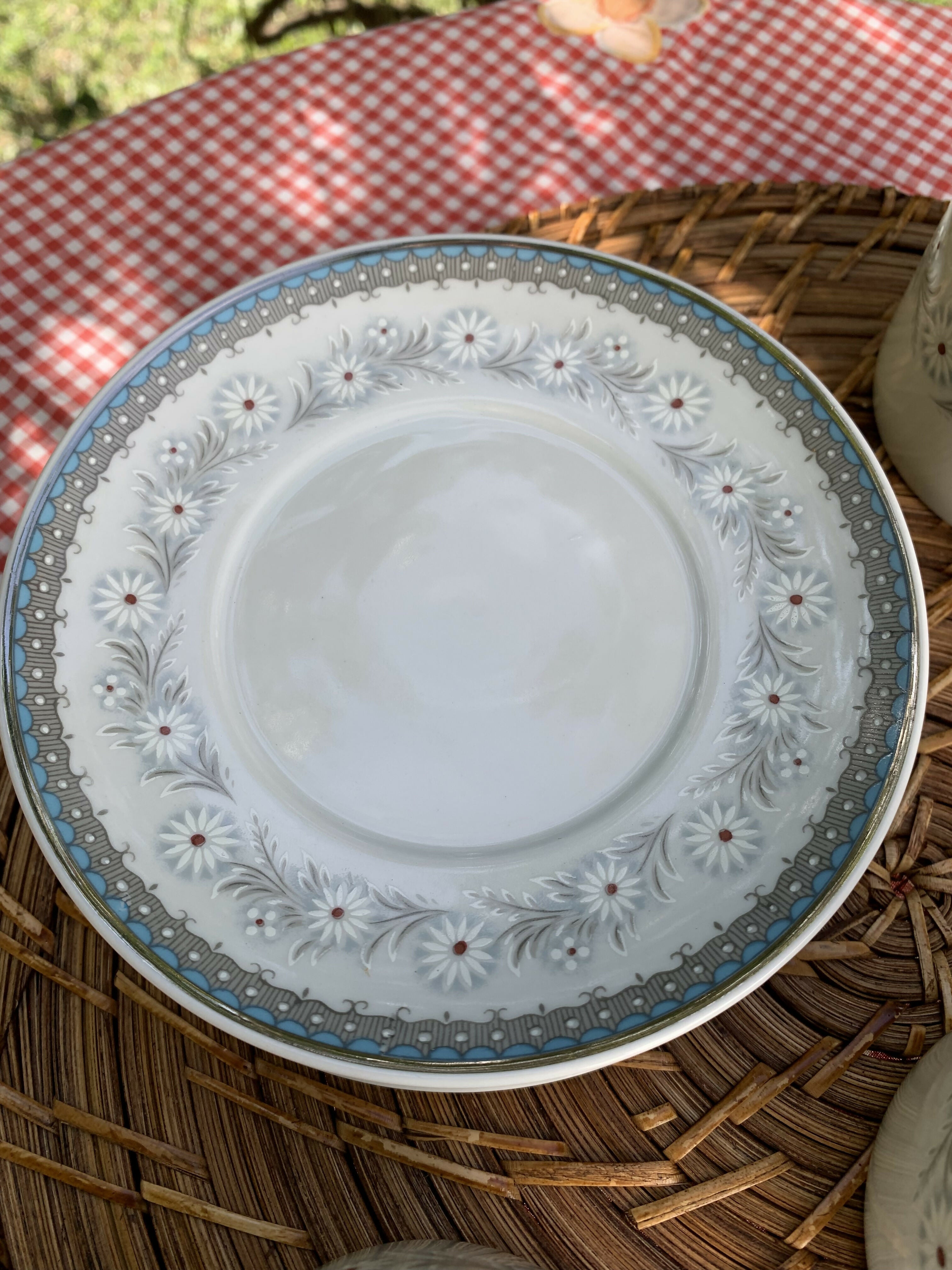 Jogo de 4 Xícaras de porcelana Real