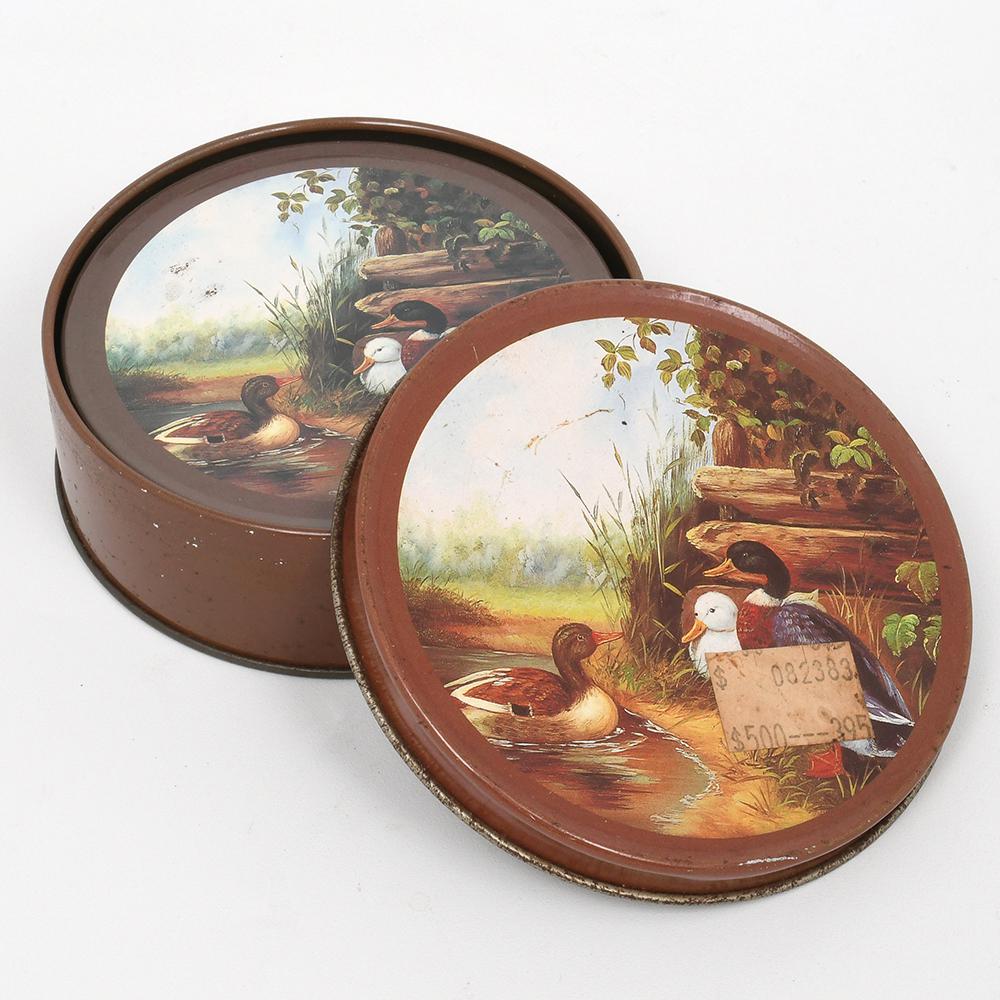 Raro conjunto Porta-Copos vintage com estojo