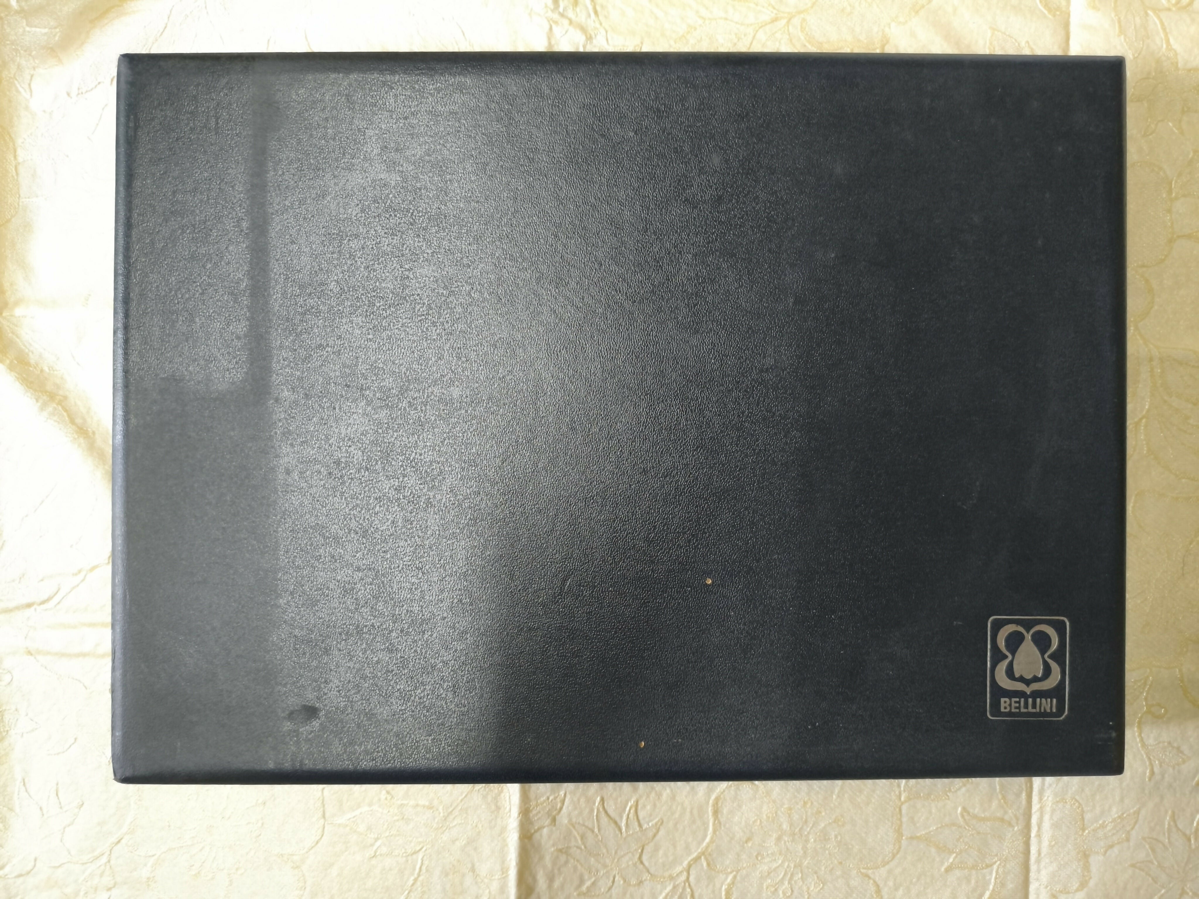 Jogo de sobremesa em prata Bellini (12 peças, com caixa original)