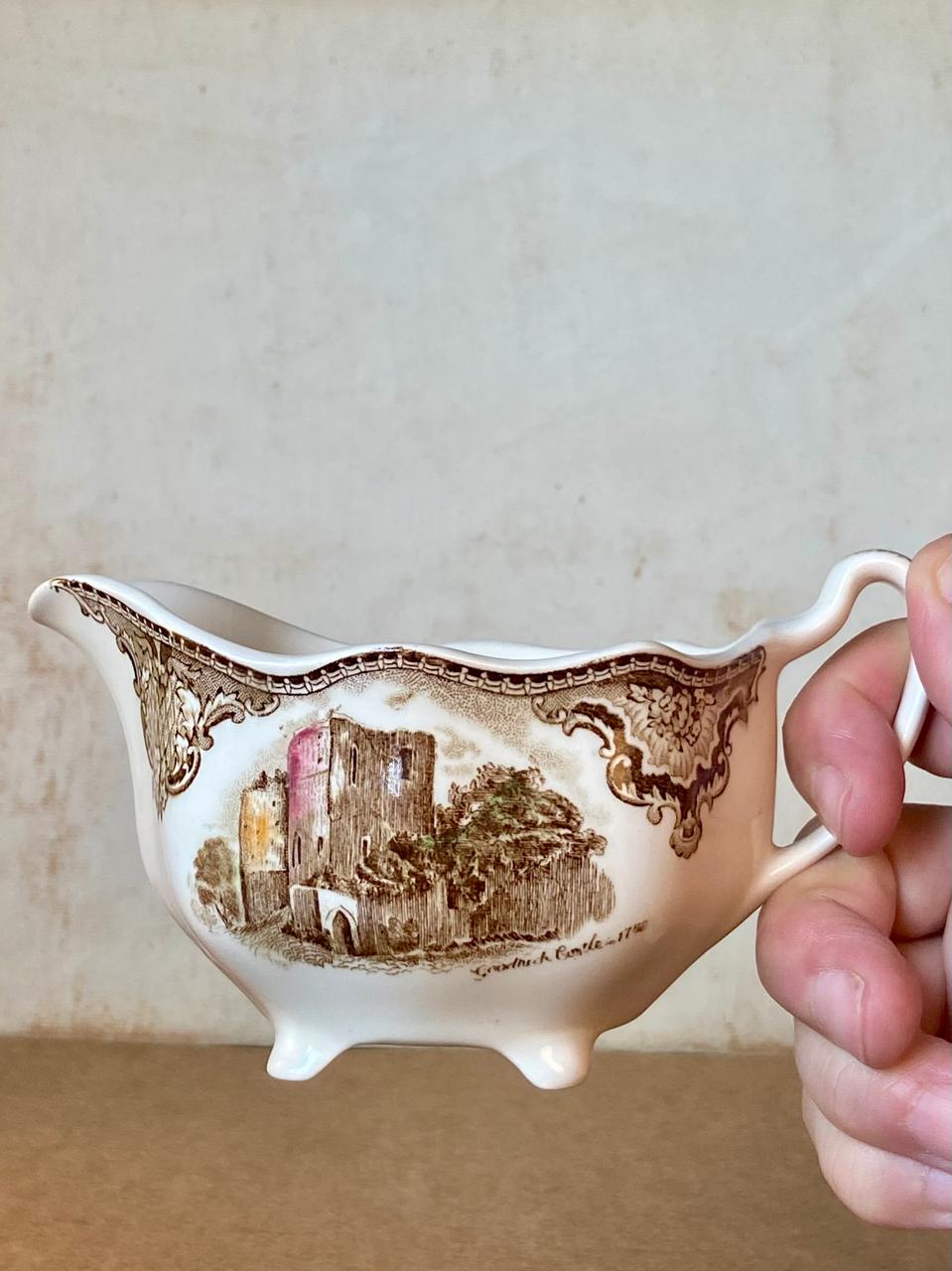 Cremeira em faiança inglesa transferware (DMCPS_236)