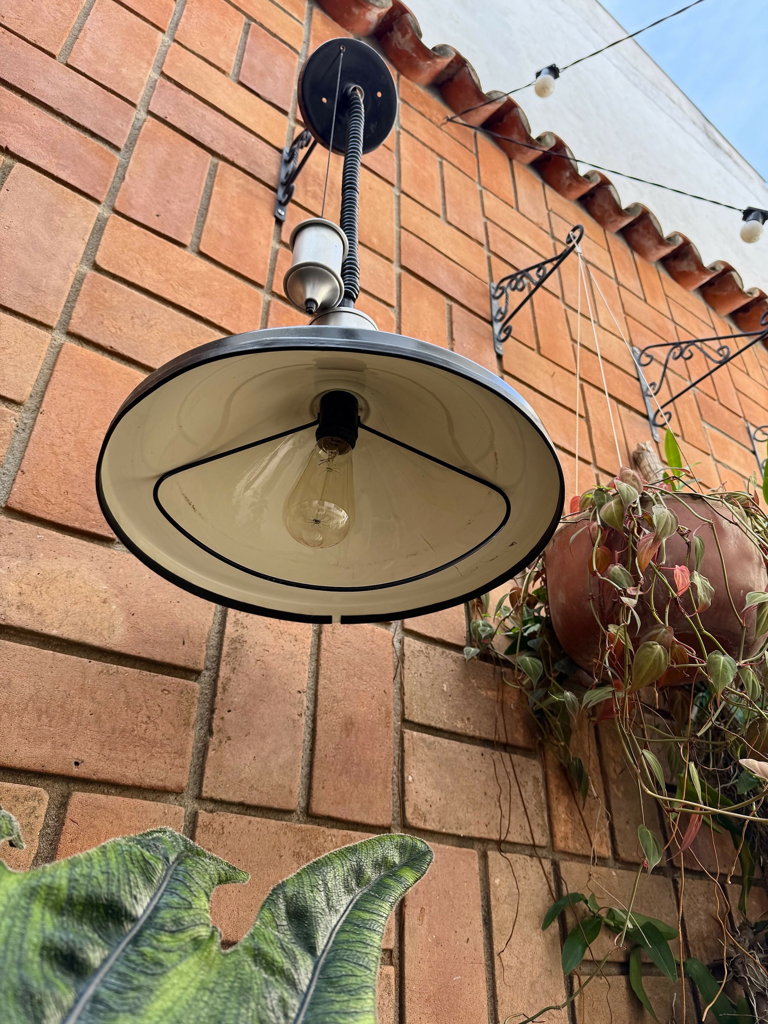 Lustre pendente estilo industrial