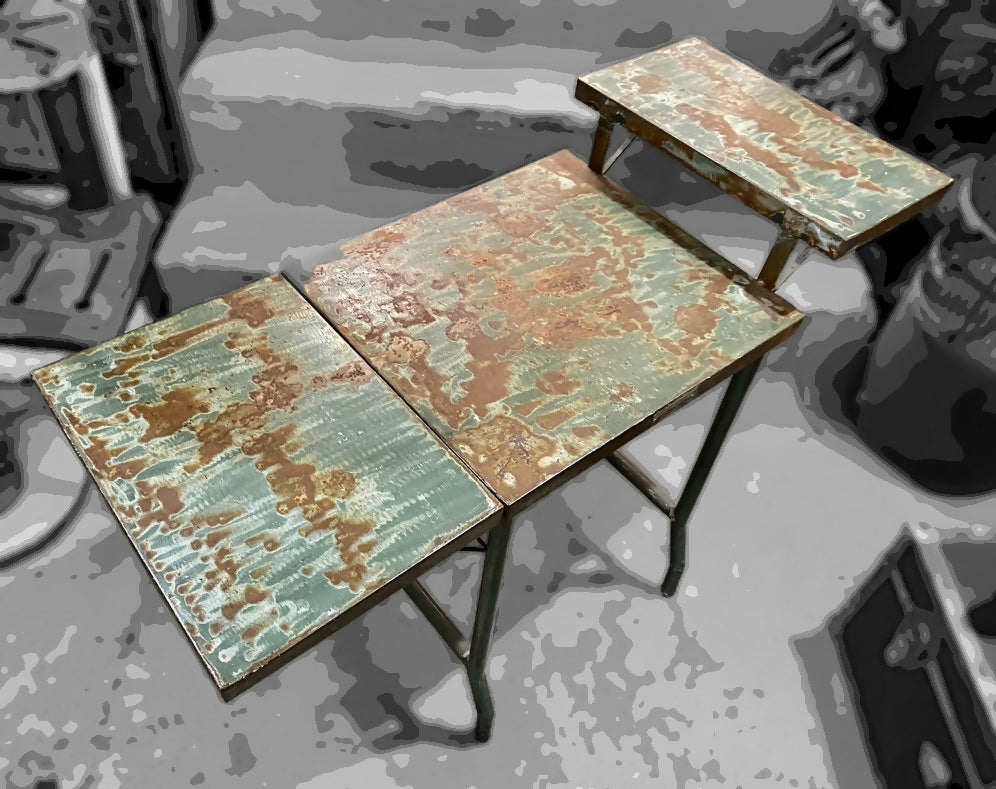 Mesa de apoio - Visual industrial