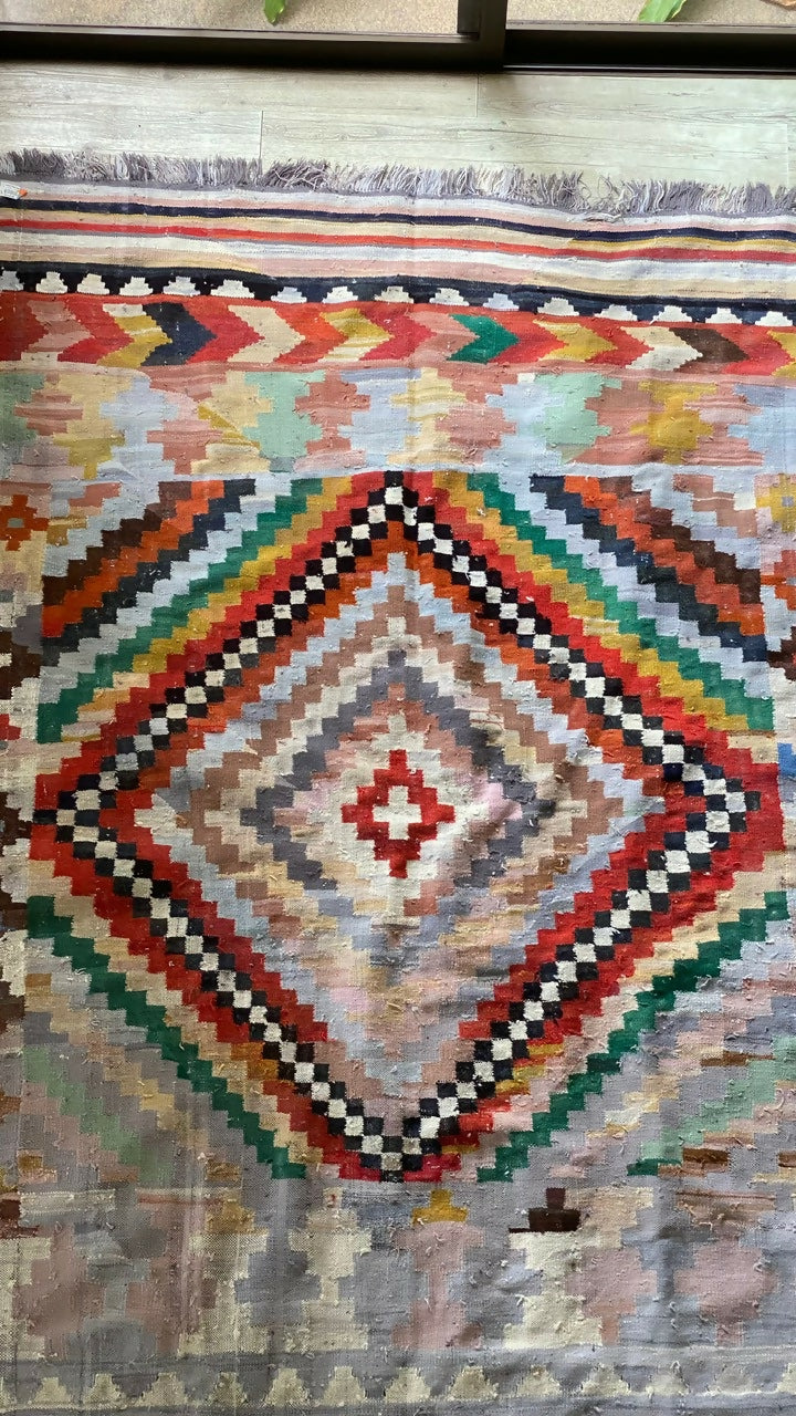 Lindo tapete Killin Turco década 70, em perfeito estado conservação